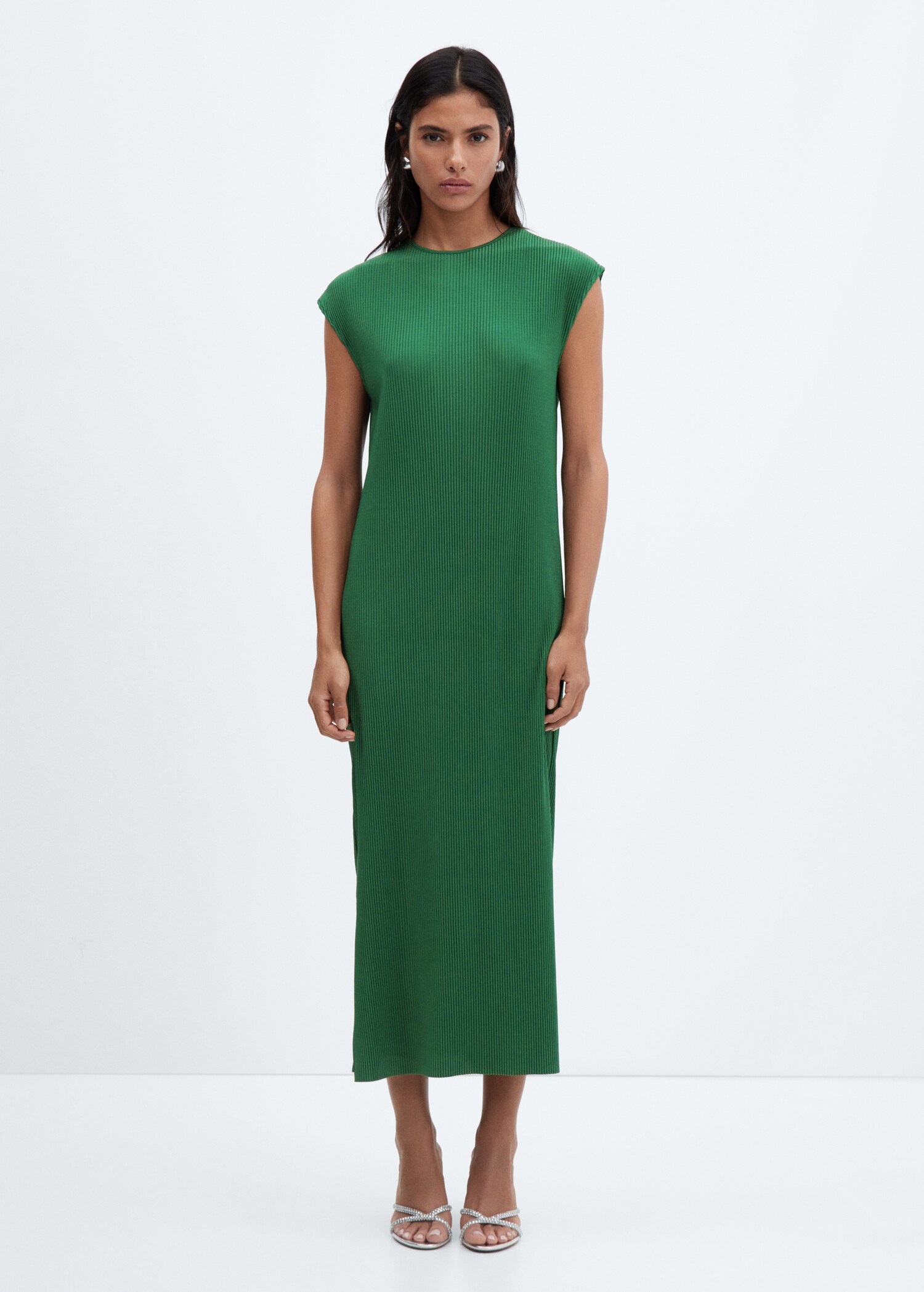 Robe longue plissée - Plan général