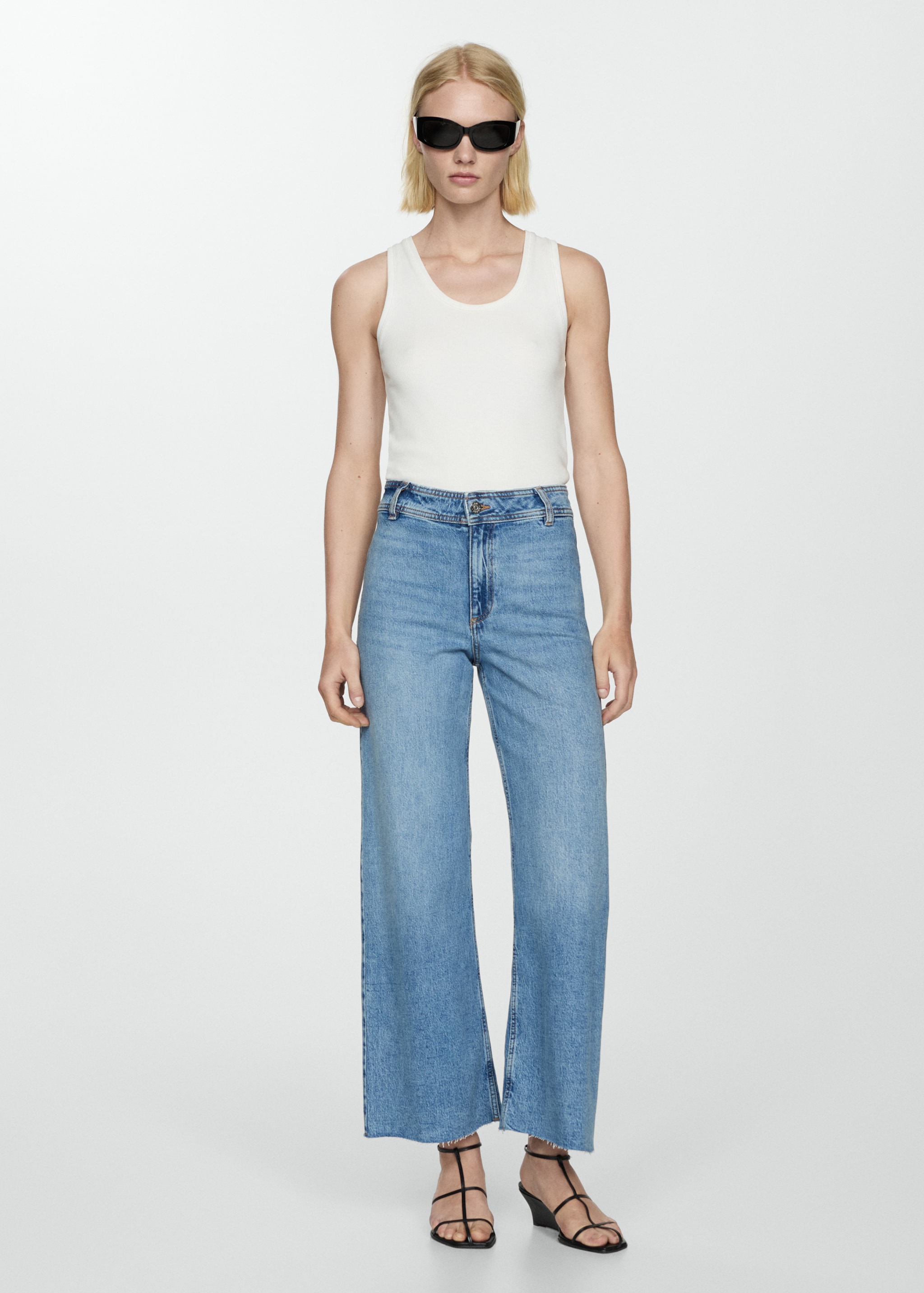 Catherin culotte high rise jeans - General plane