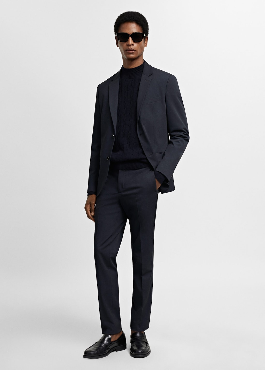 Super slim fit suit trousers MANGO