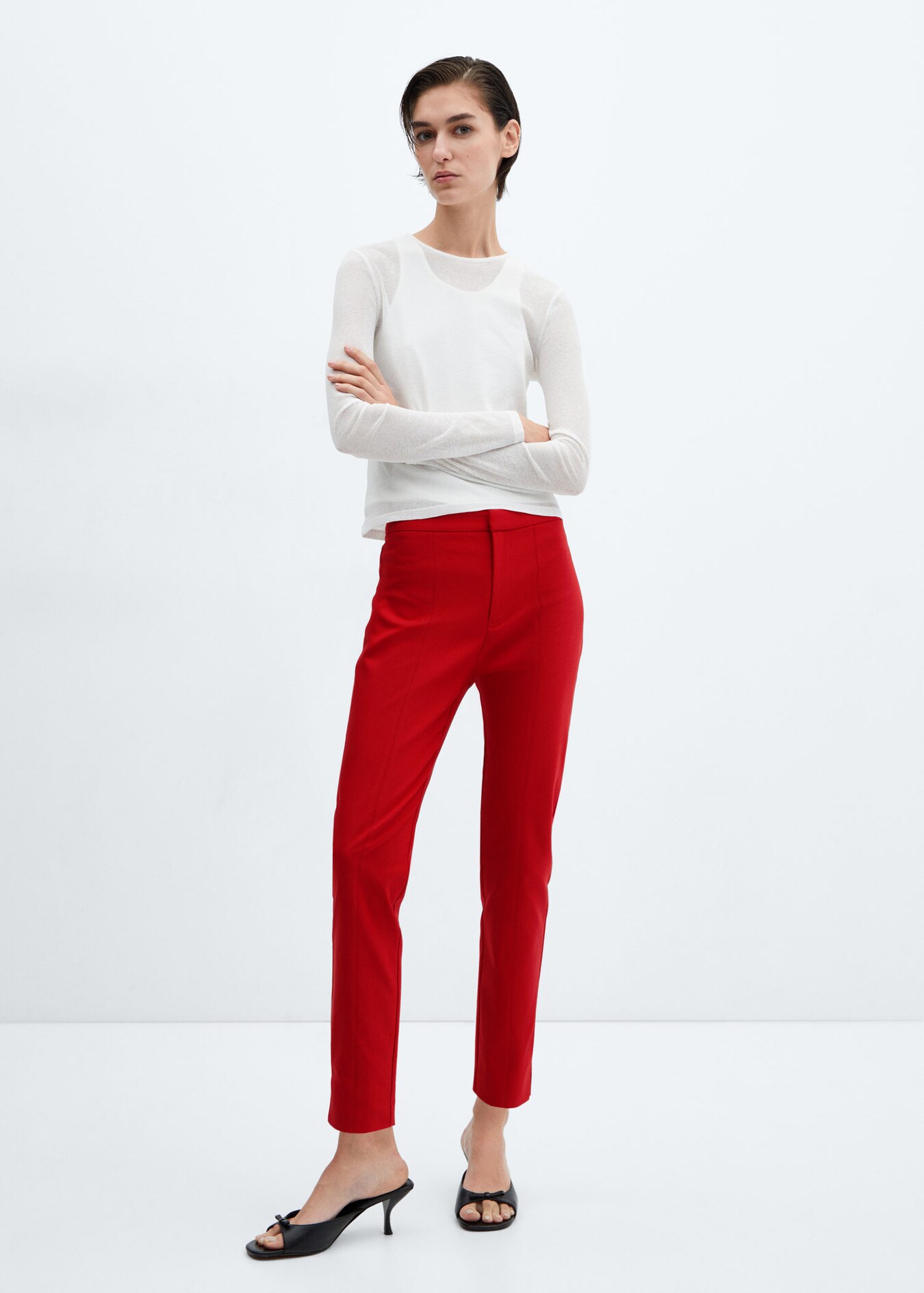 Trousers for Woman 2024 | Mango Egypt
