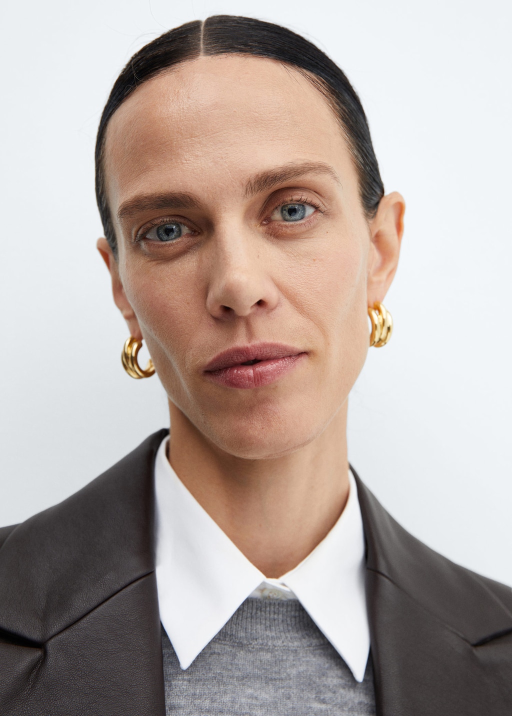 Mango hoop earrings deals