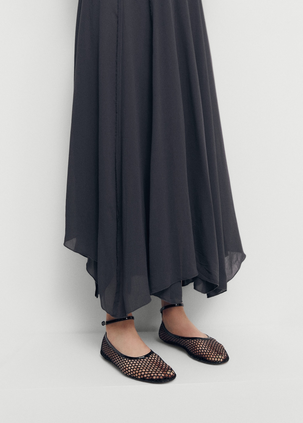 Mango ballet cheap flats