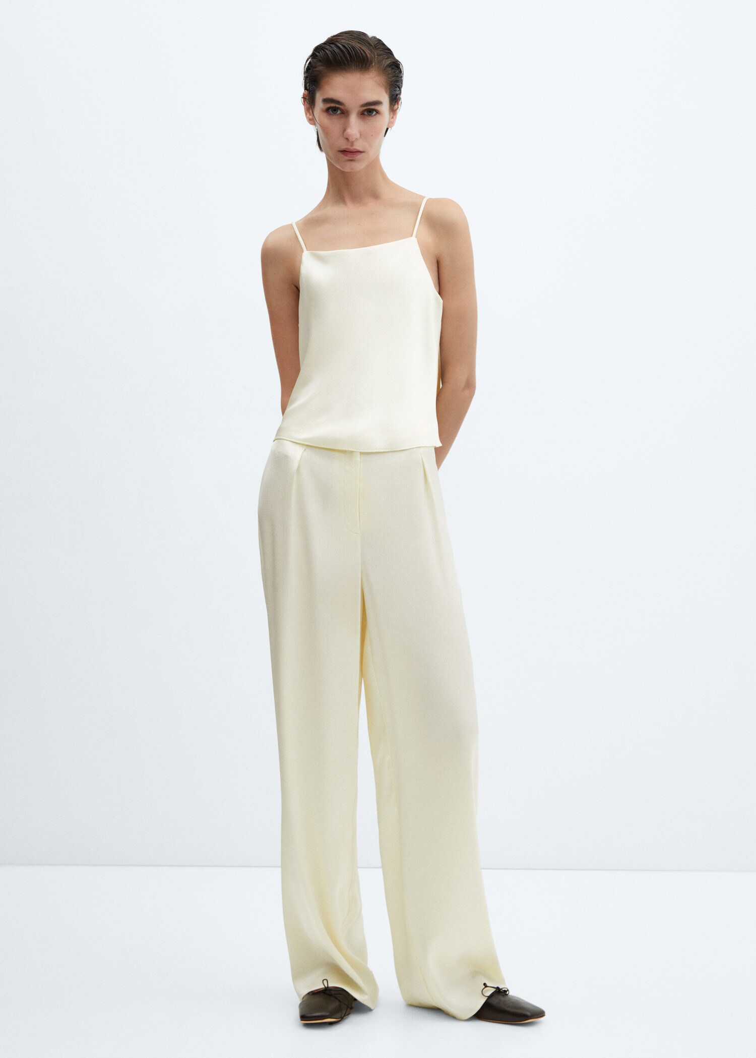 NWT Mango Women's Palazzo Flower print trouser pants Medium | eBay