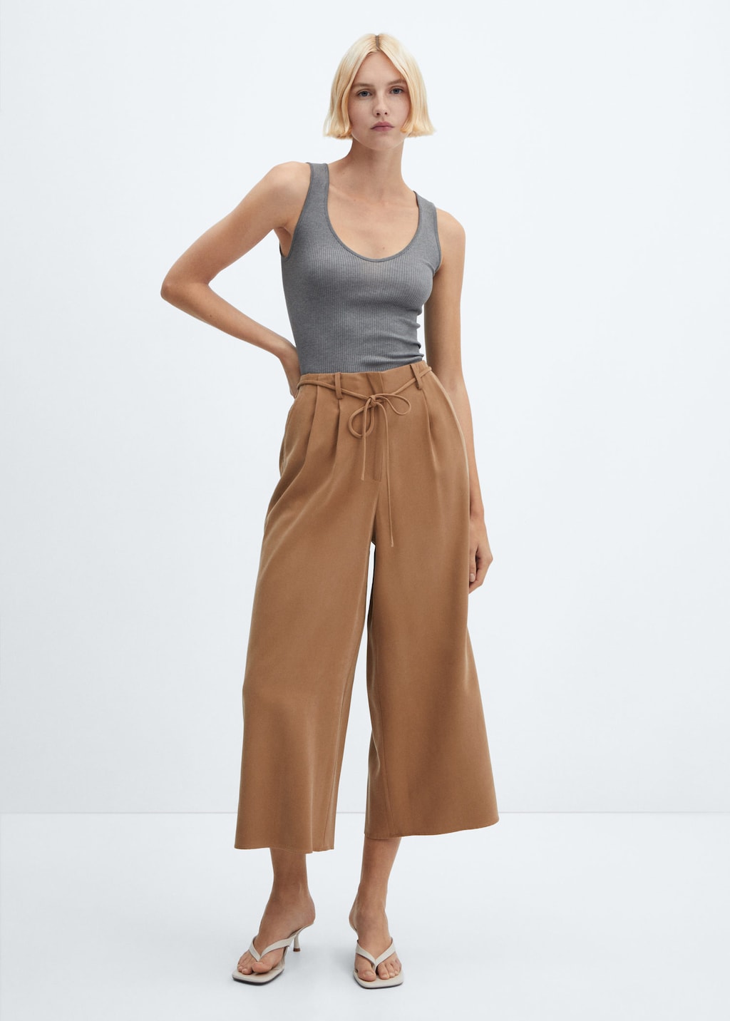 Linen skirt cheap general pants