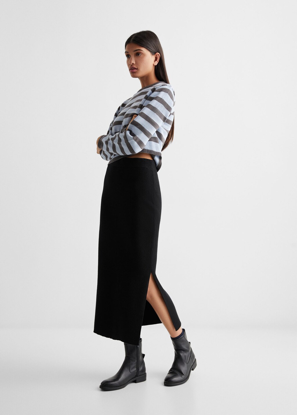 Mango midi rokken hot sale
