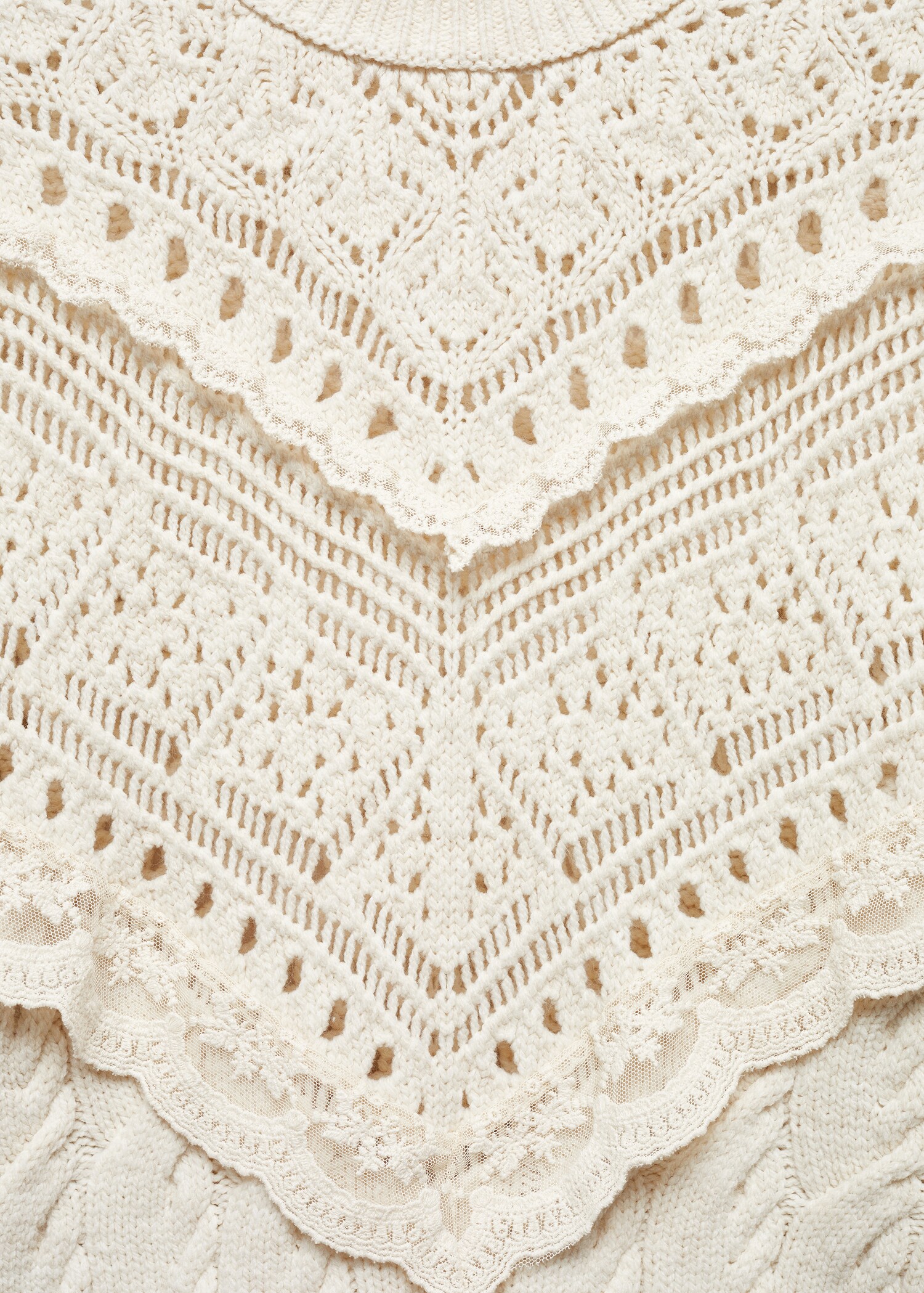 Jersey punto detalles calados - Detalle del artículo 8