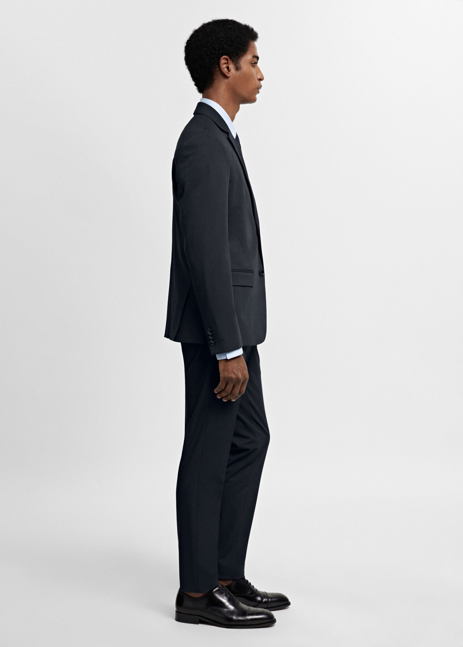 Super slim fit suit trousers - Details of the article 2