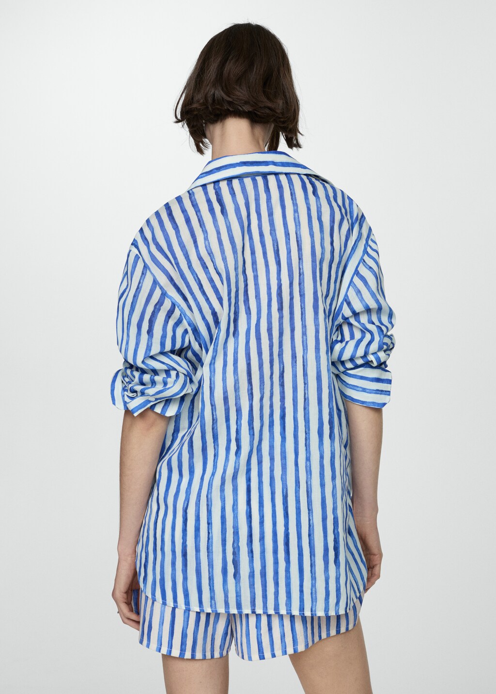 100% cotton striped shirt