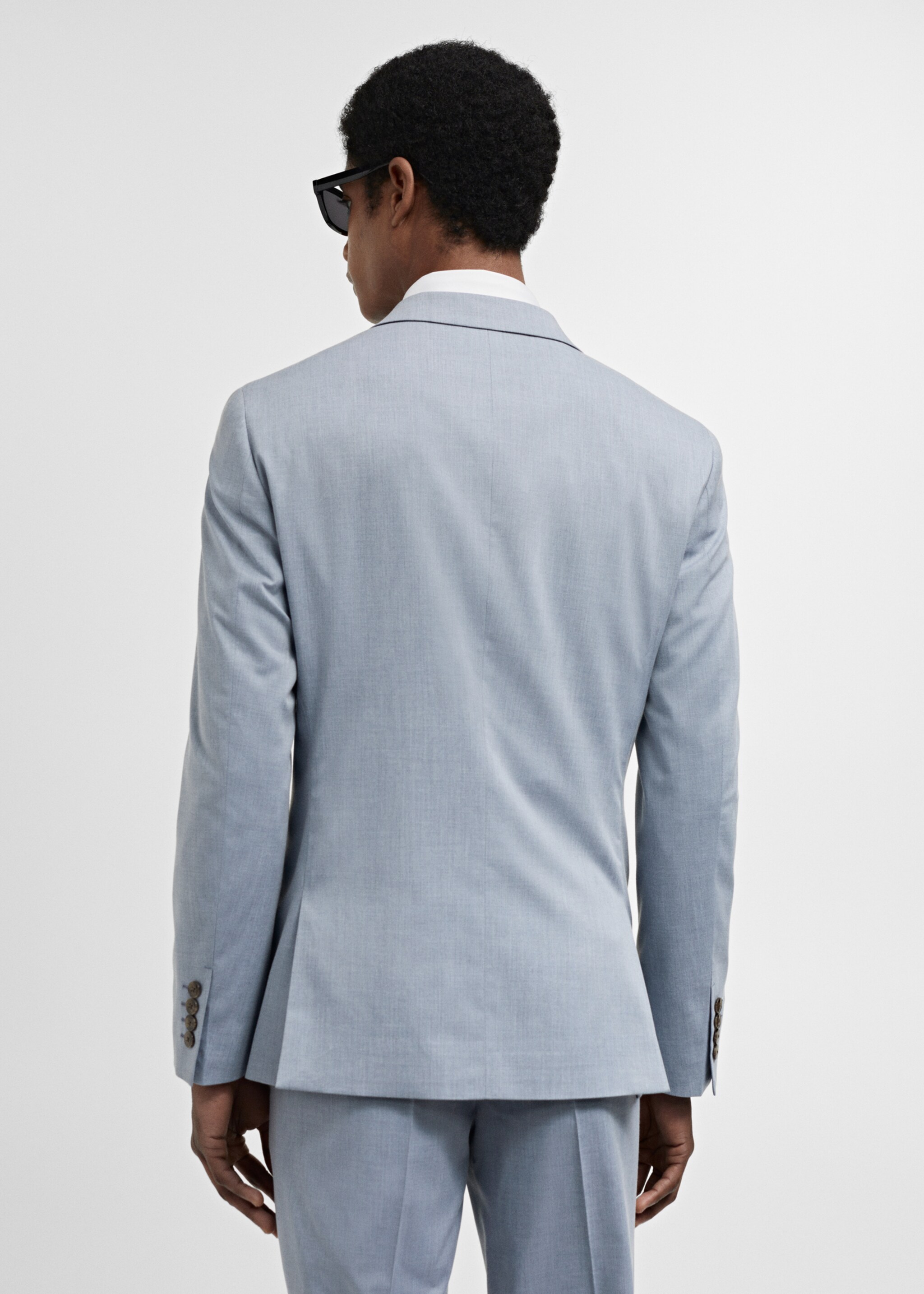 Костюмный пиджак París super slim fit - Обратная сторона изделия