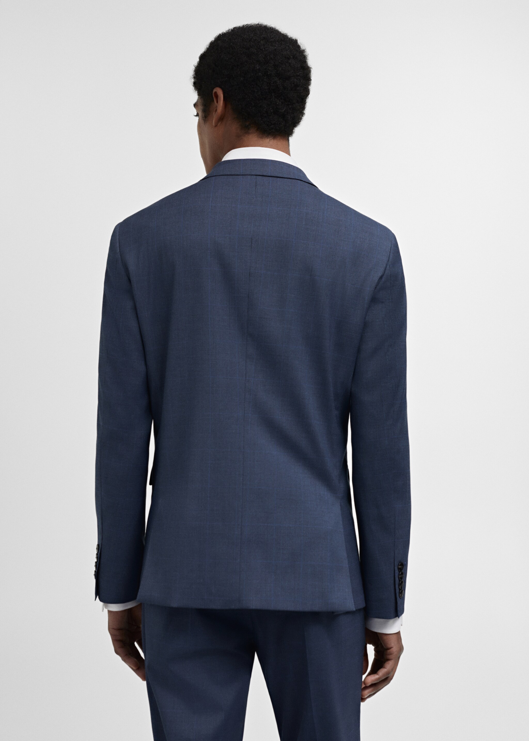 Костюмный пиджак París super slim fit - Обратная сторона изделия