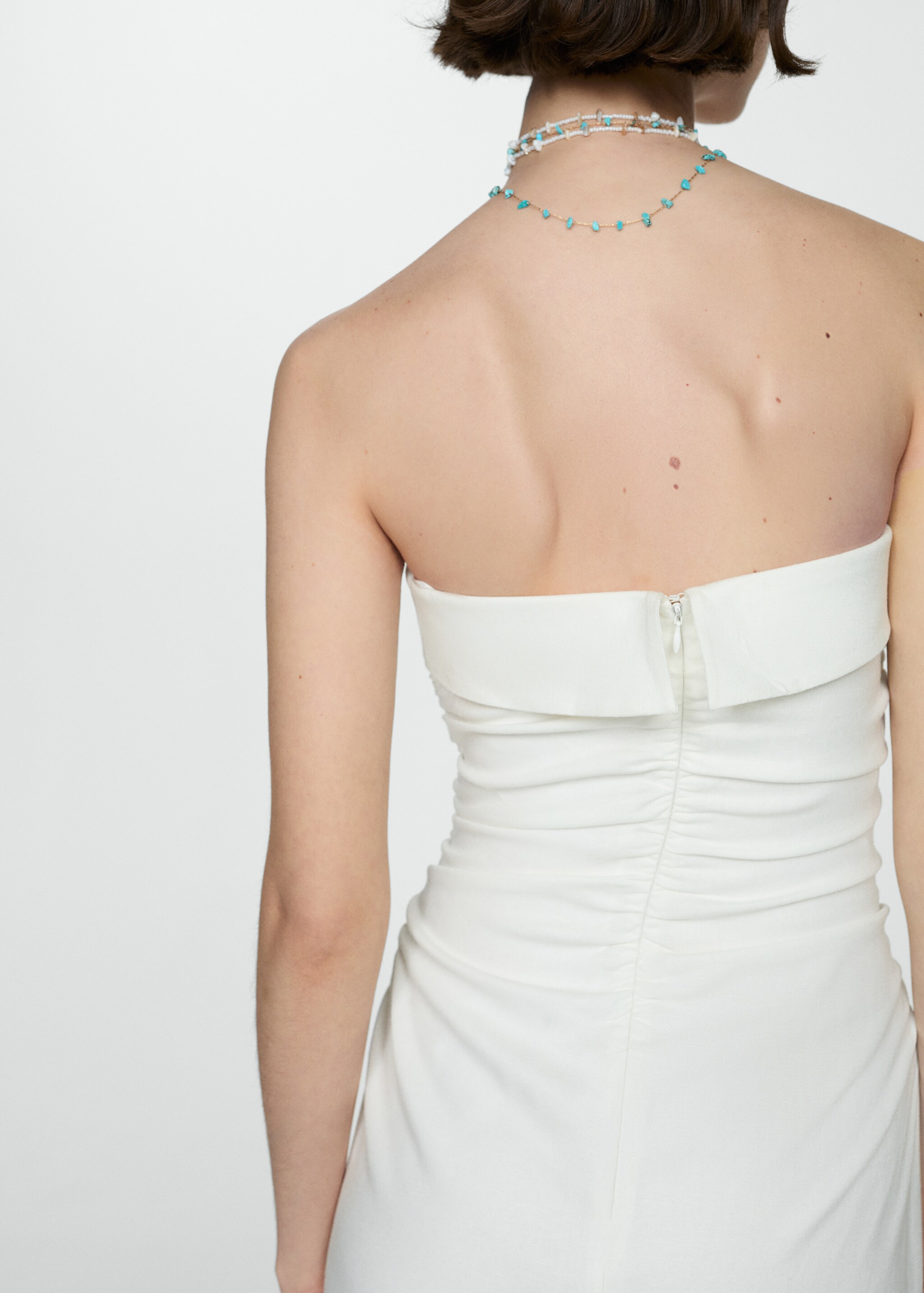 Draped detail dress - Details of the article 2