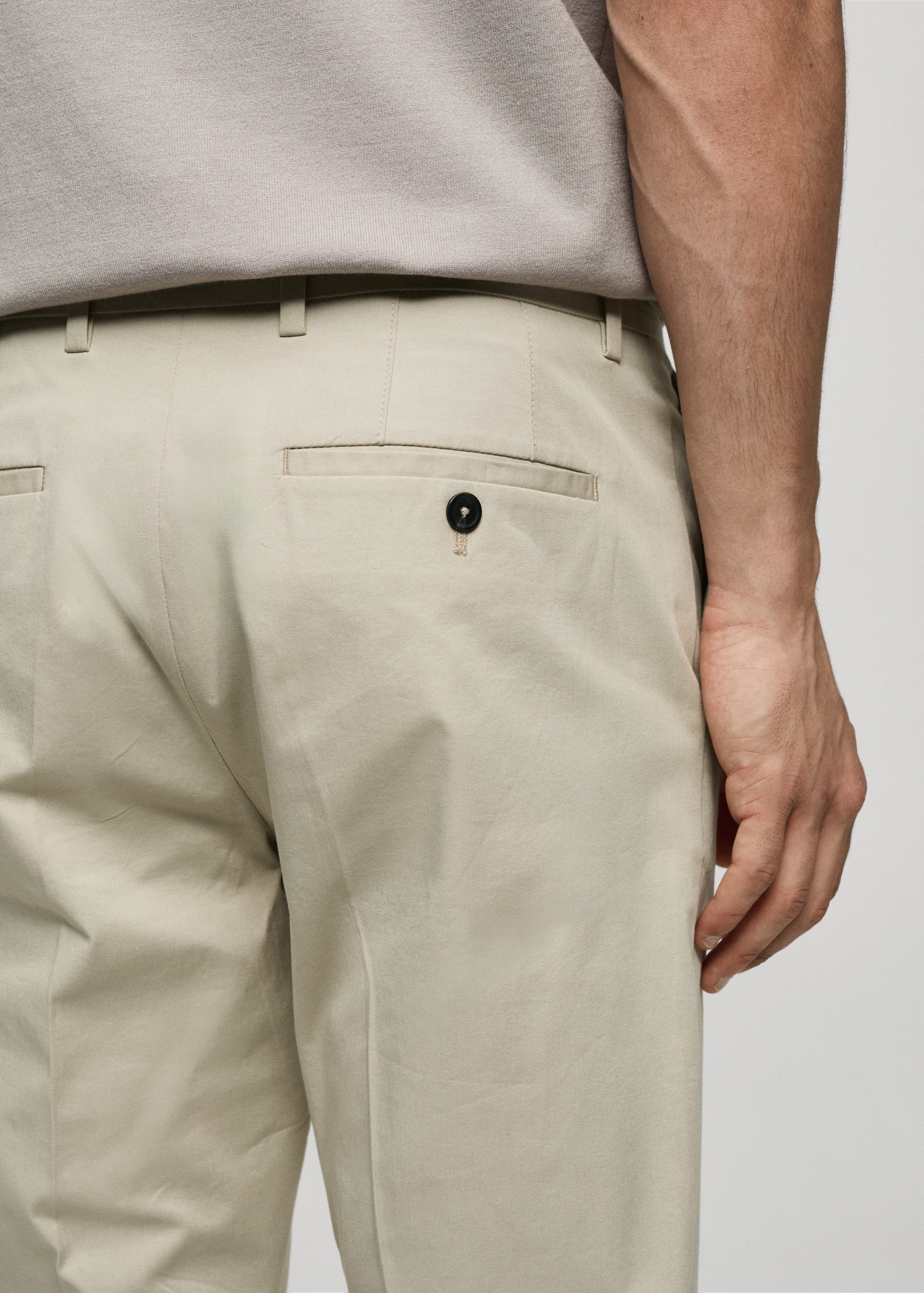 Pantalon regular-fit coton - Détail de l'article 4