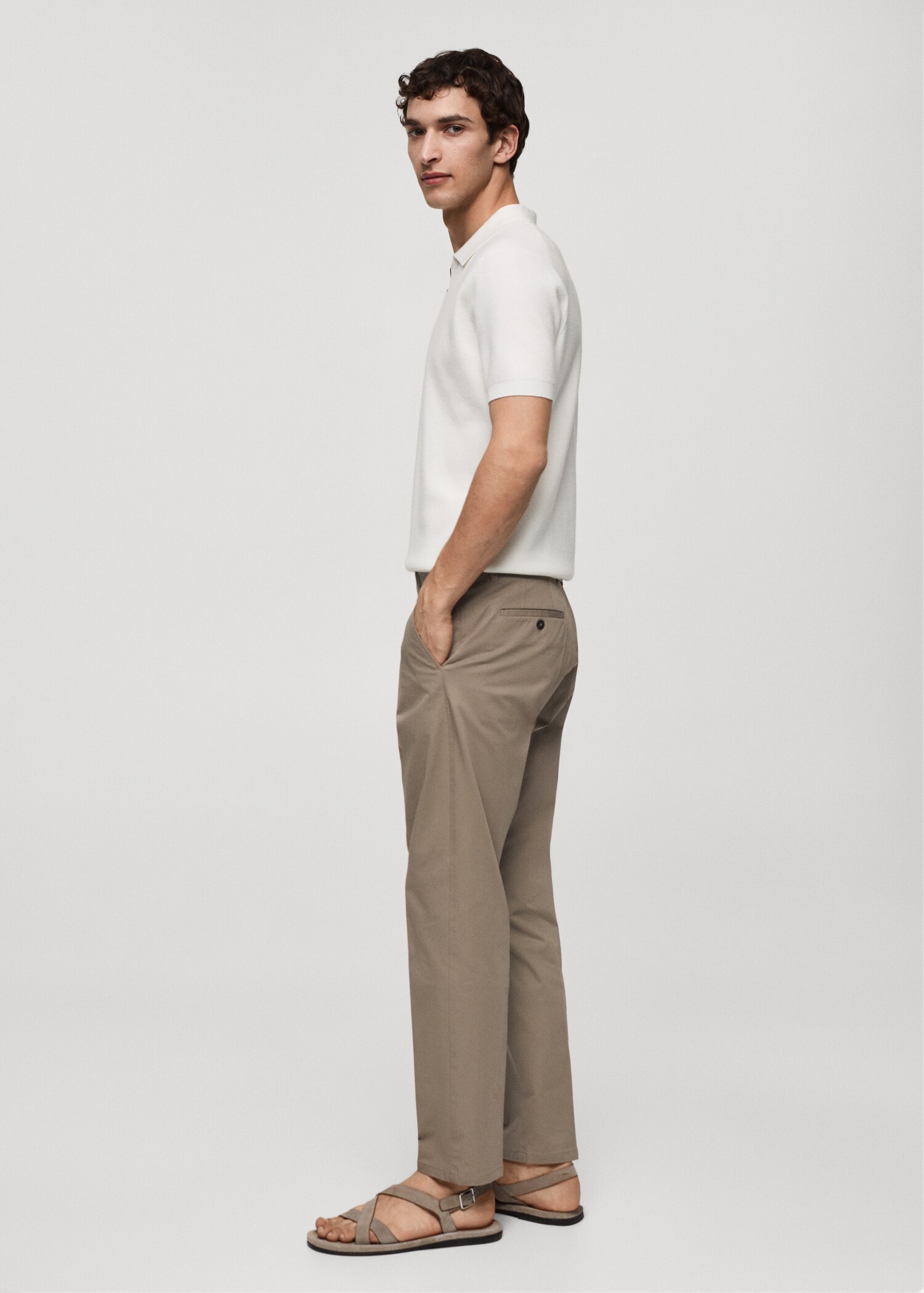 Pantalon regular-fit coton - Détail de l'article 2