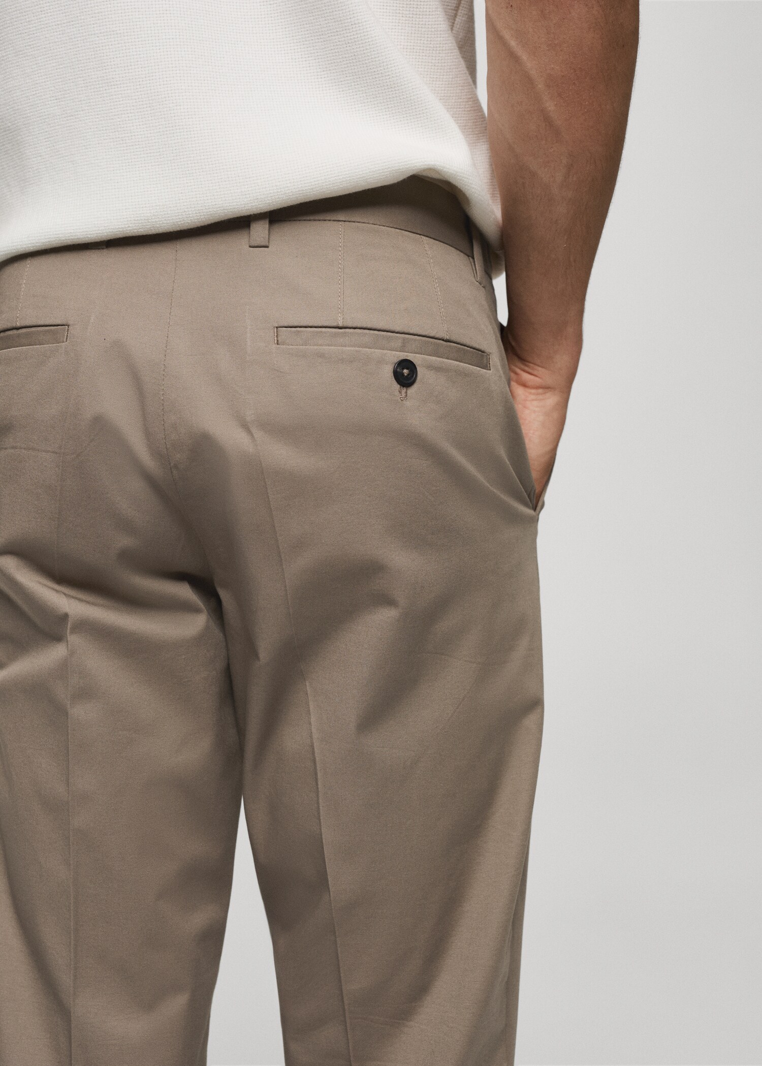 Pantalon regular-fit coton - Détail de l'article 4