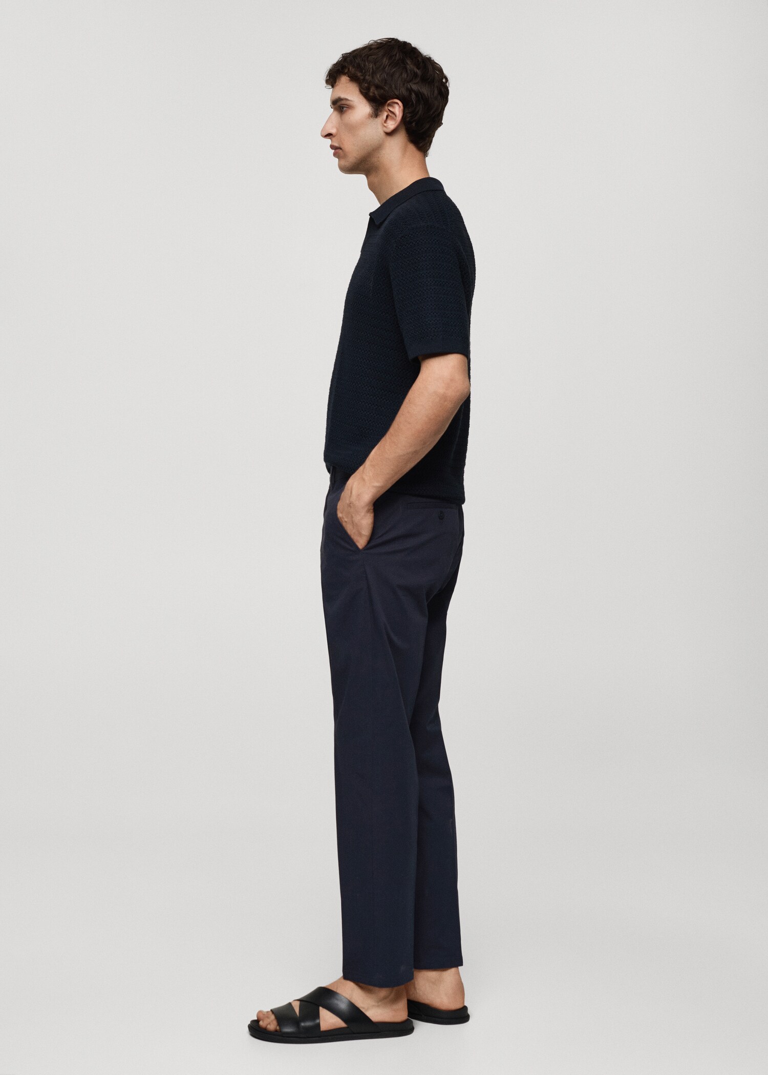 Pantalon regular-fit coton - Détail de l'article 2
