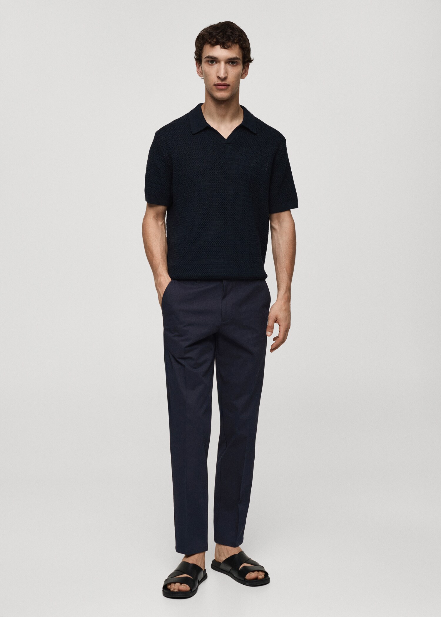 Pantalon regular-fit coton - Plan général