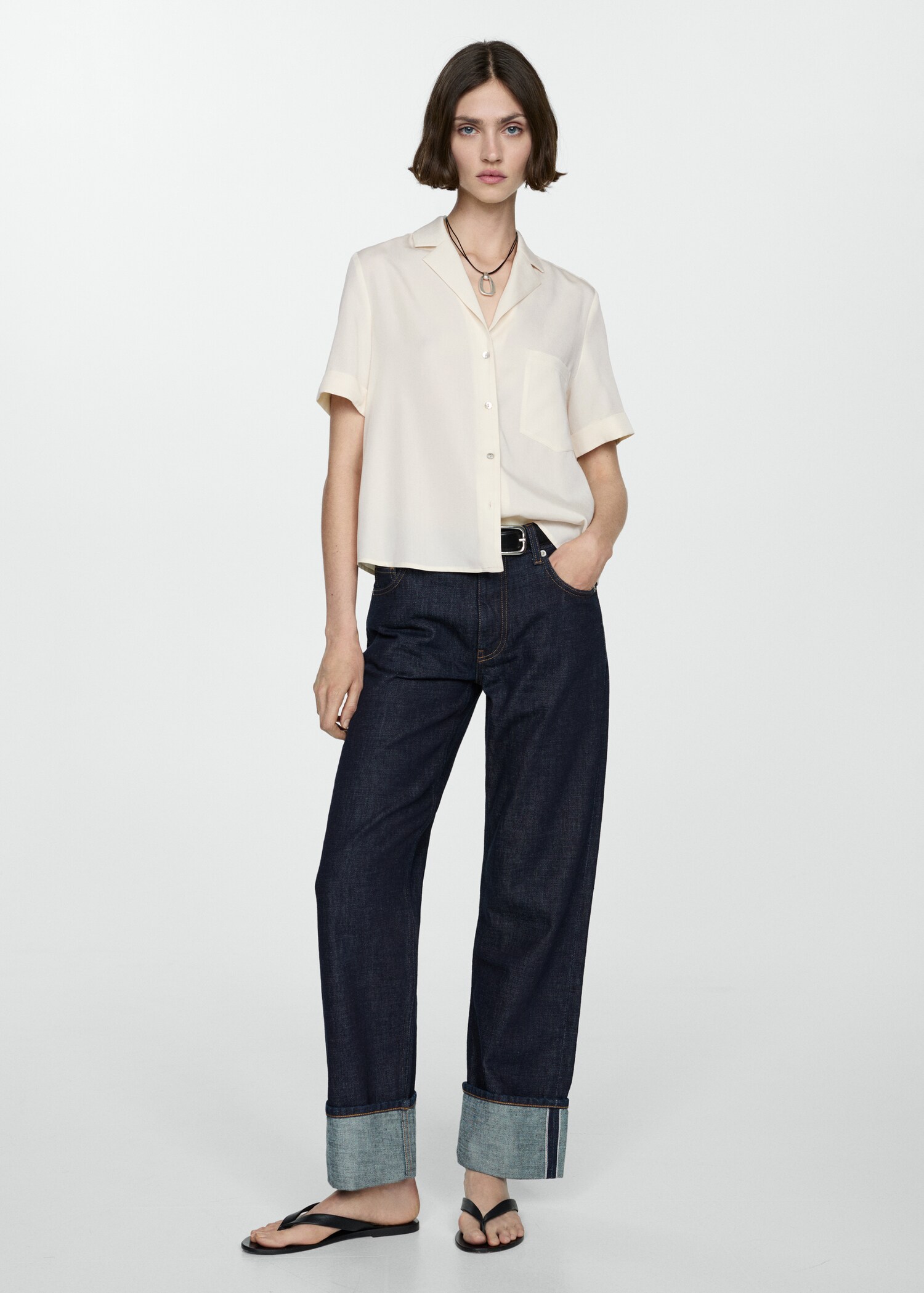 100% lyocell shirt - General plane