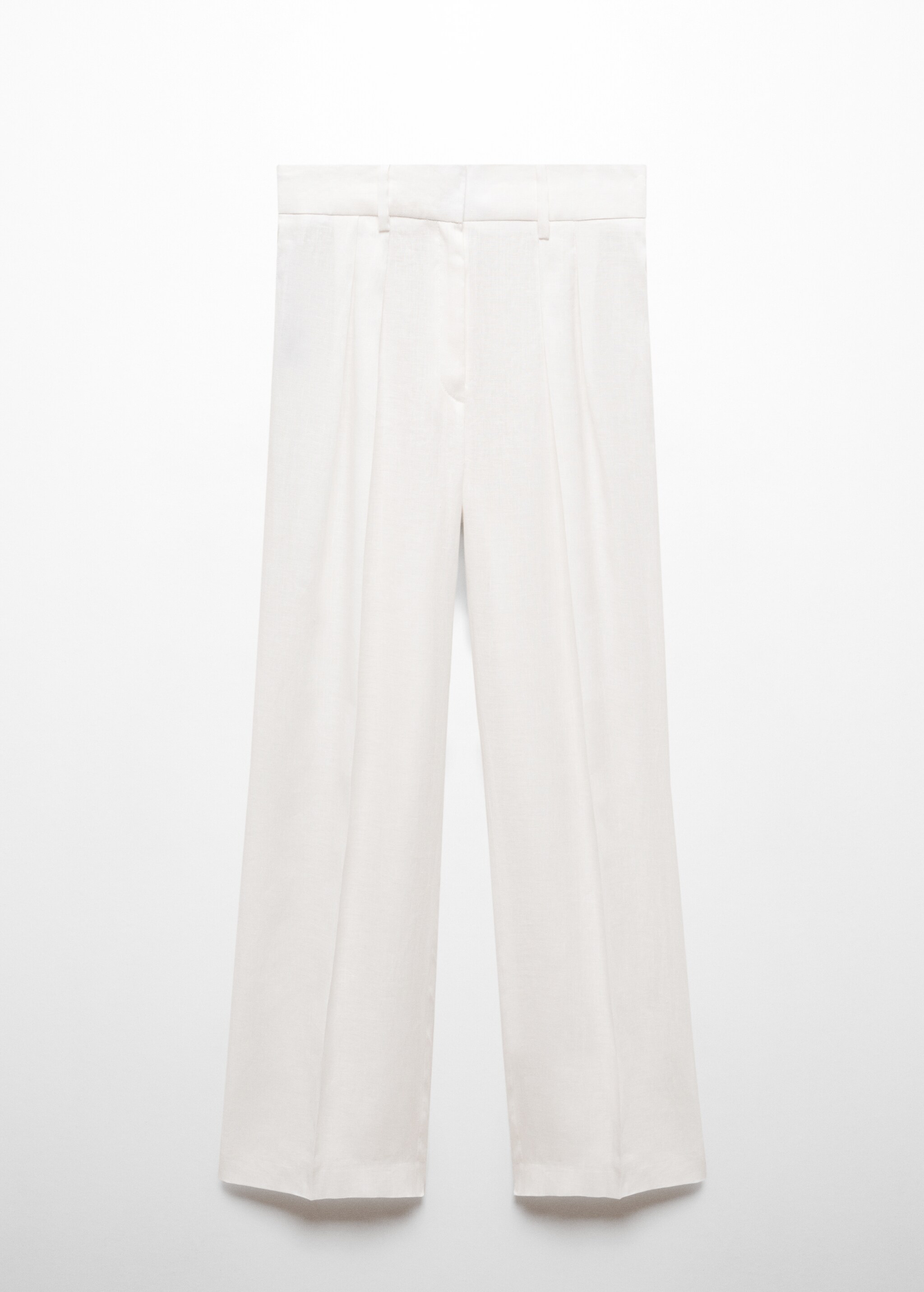 Pantalon wideleg 100 % lin - Article sans modèle
