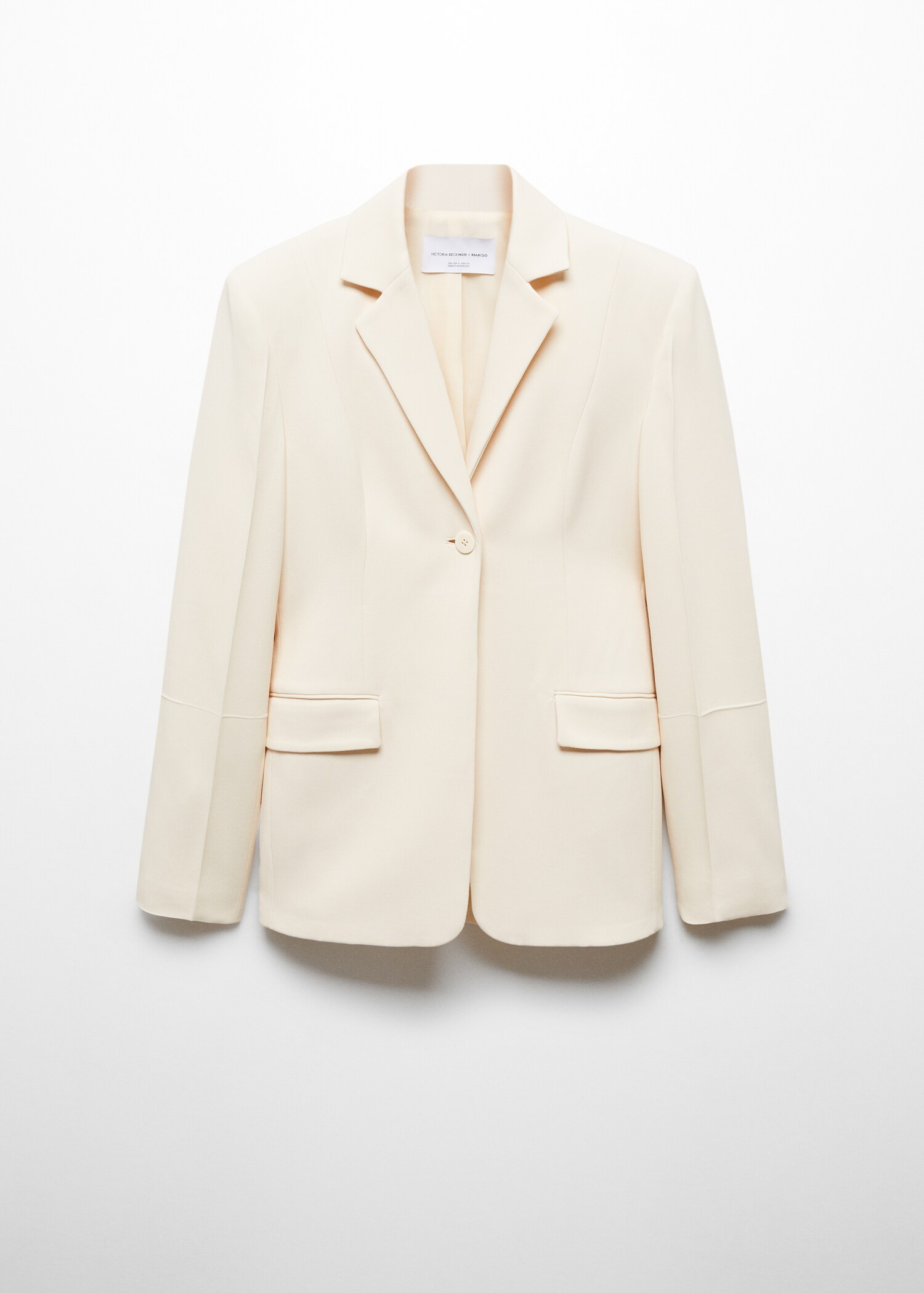 Suit blazer with decorative stitching - Article without model
