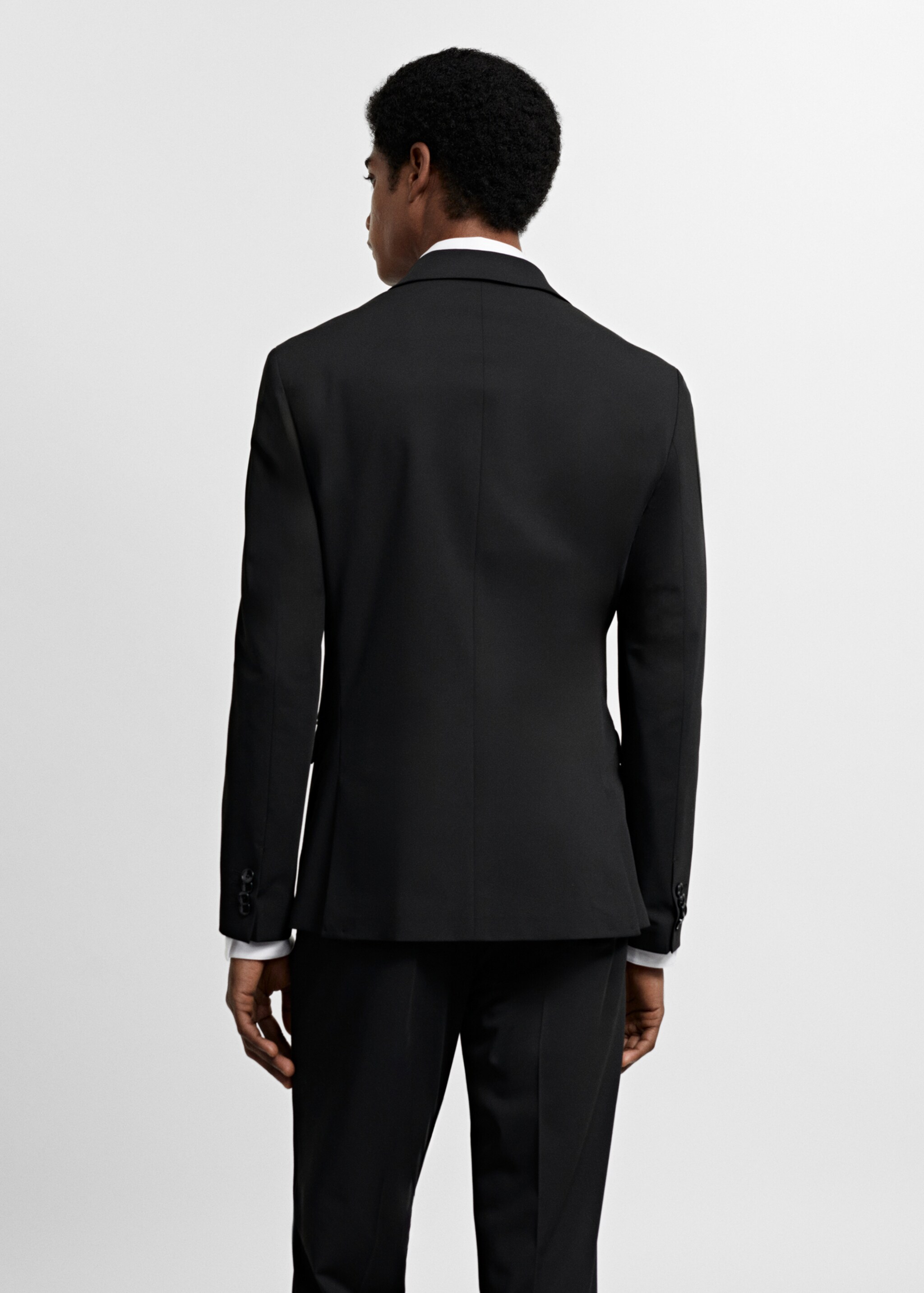 Костюмный пиджак París super slim fit - Обратная сторона изделия