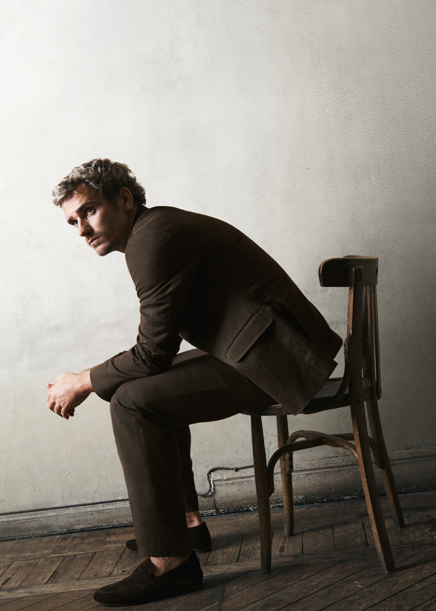 Pantalón traje slim fit algodón lino - Detalle del artículo 5
