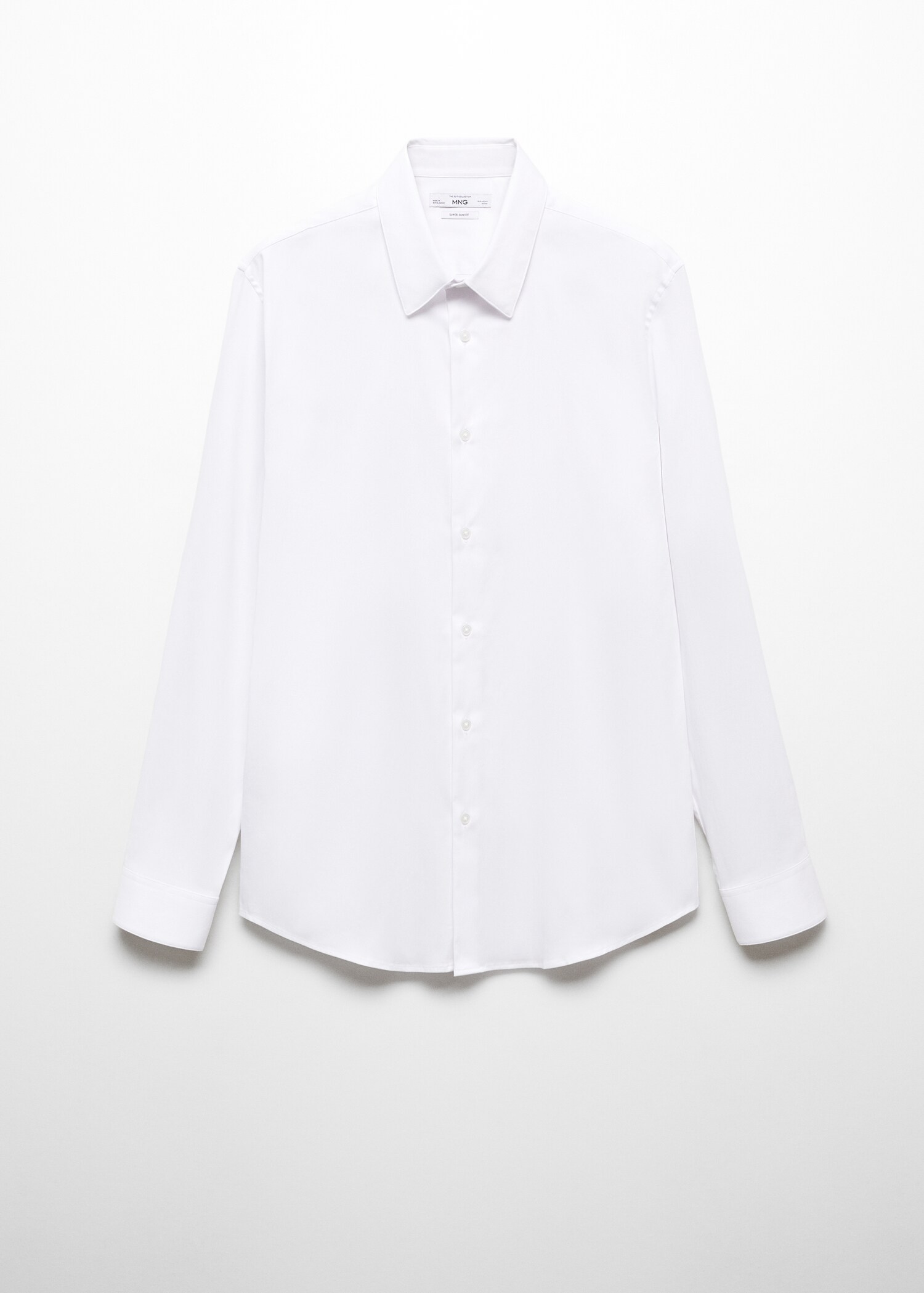 Chemise costume super slim-fit popeline - Article sans modèle