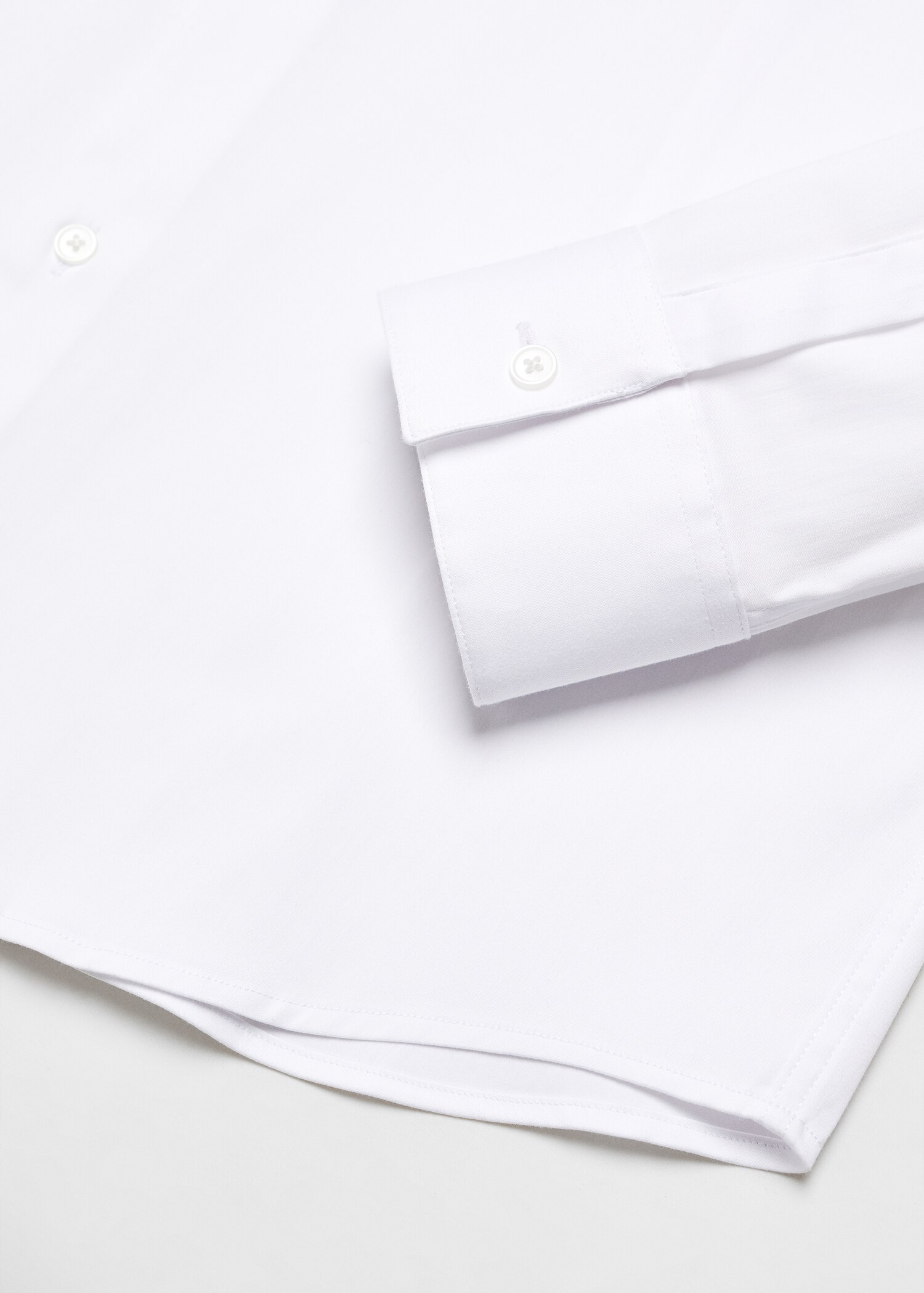 Chemise costume super slim-fit popeline - Détail de l'article 0