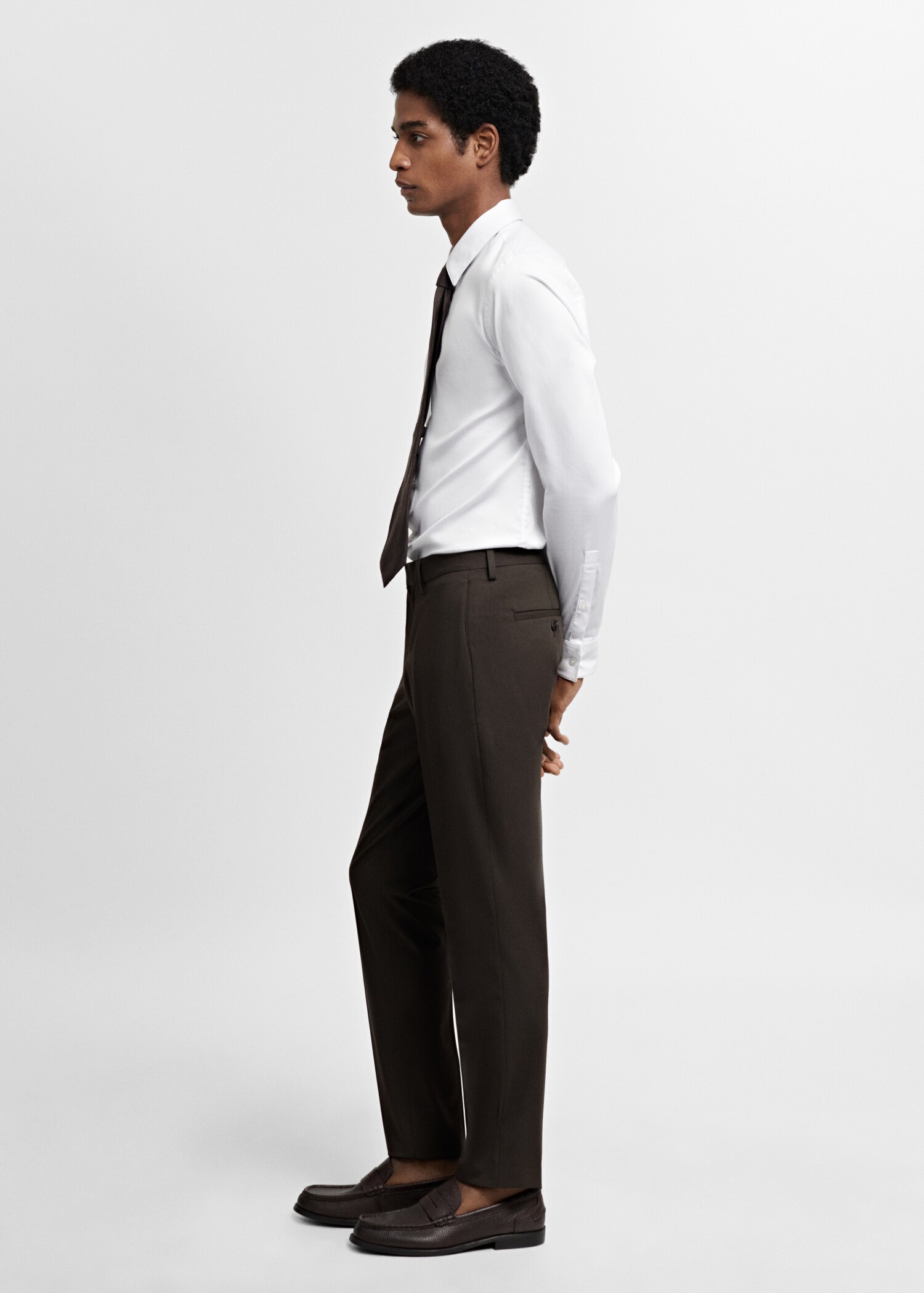 Chemise costume super slim-fit popeline - Détail de l'article 2
