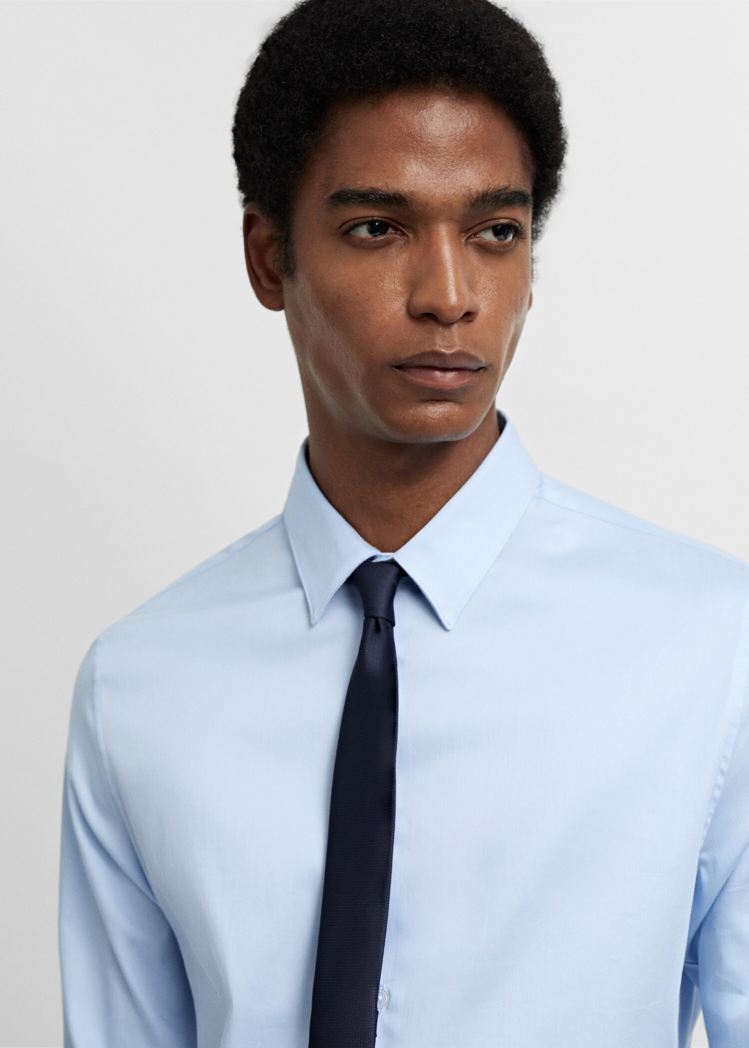 Chemise costume super slim-fit popeline - Détail de l'article 1