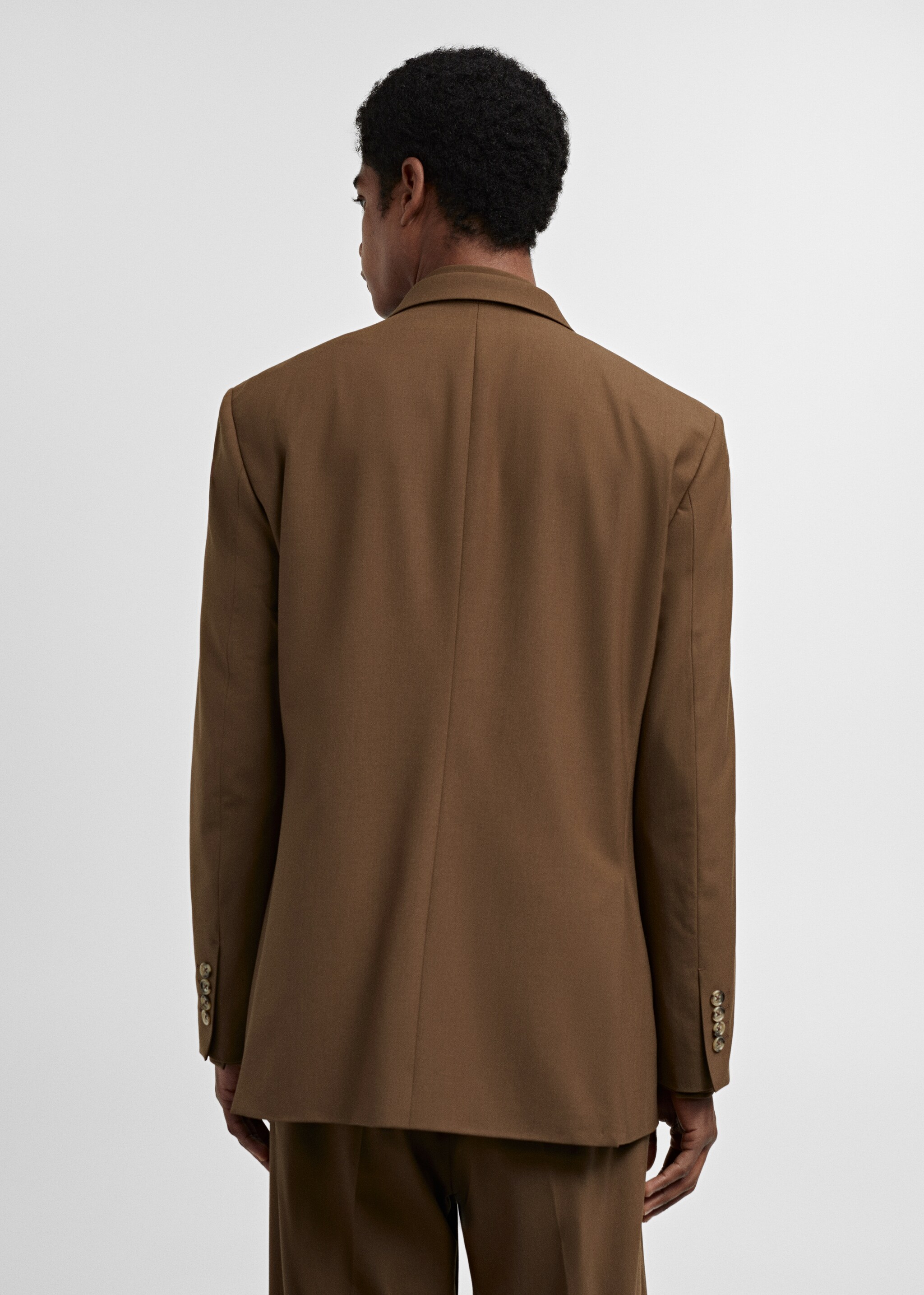 Σακάκι κοστουμιού regular fit cool wool - Πίσω όψη προϊόντος