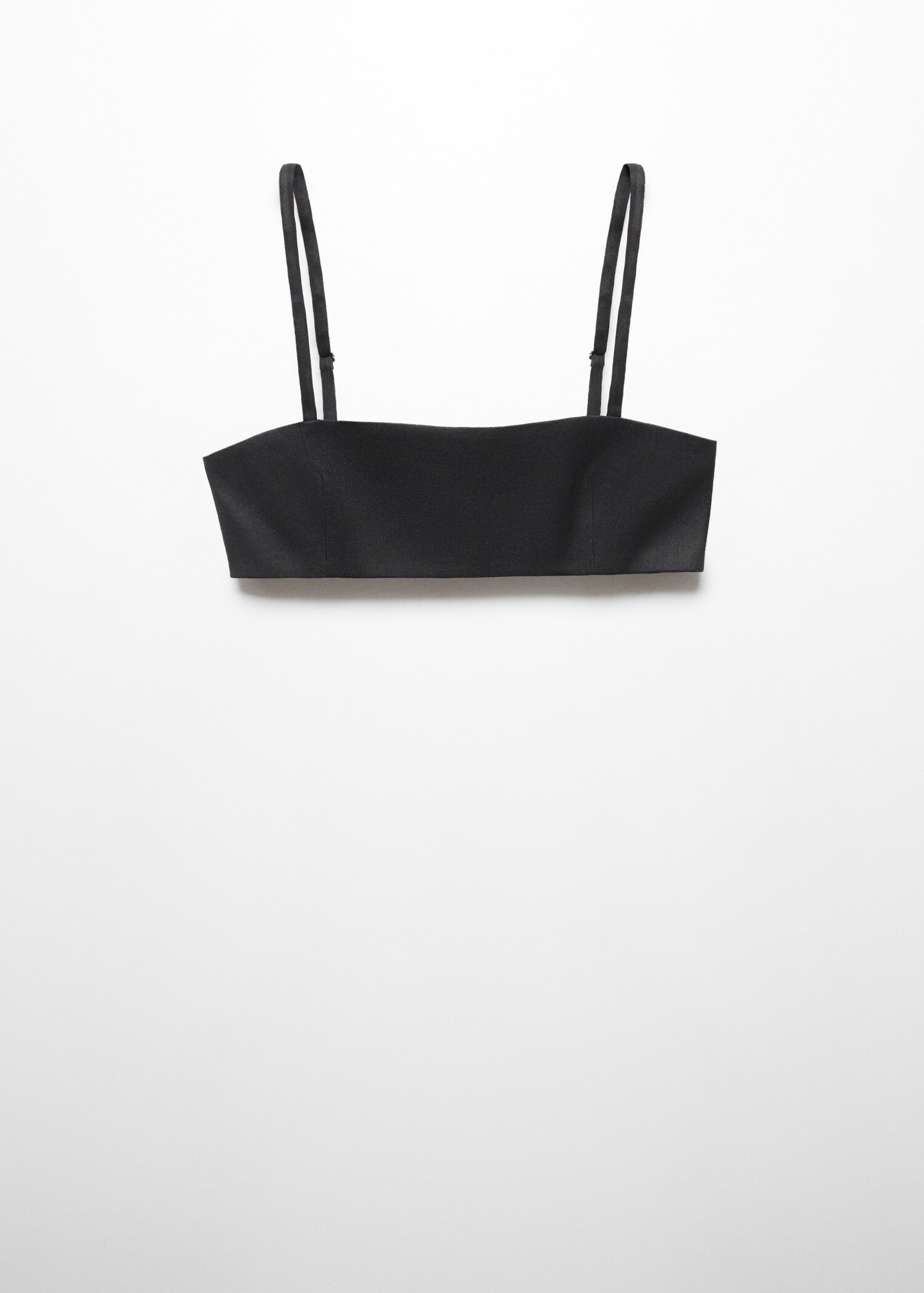 Leinen Crop Top - Artikel ohne Model