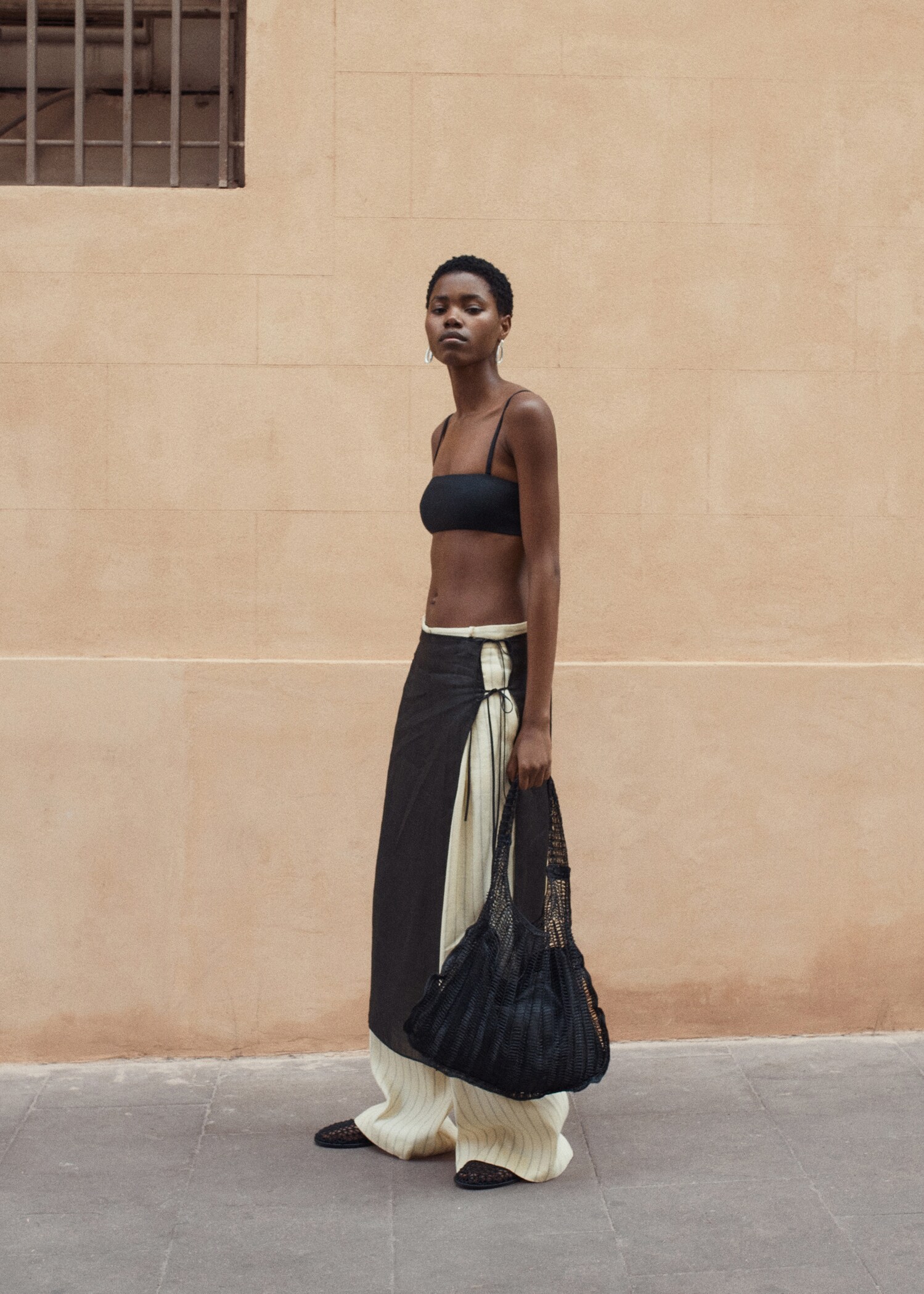 Leinen Crop Top - Detail des Artikels 7