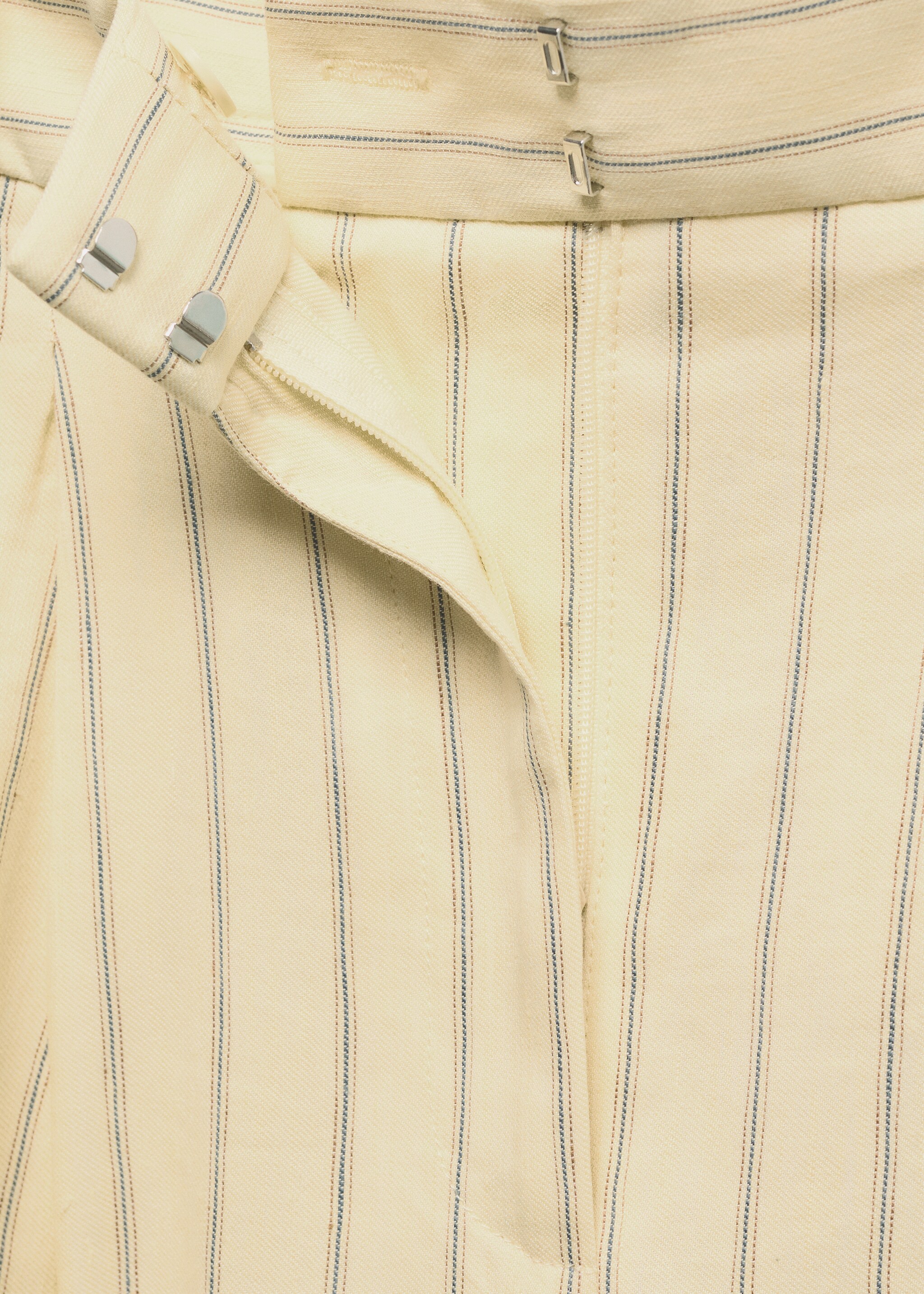 Pantalón lino rayas - Detalle del artículo 8