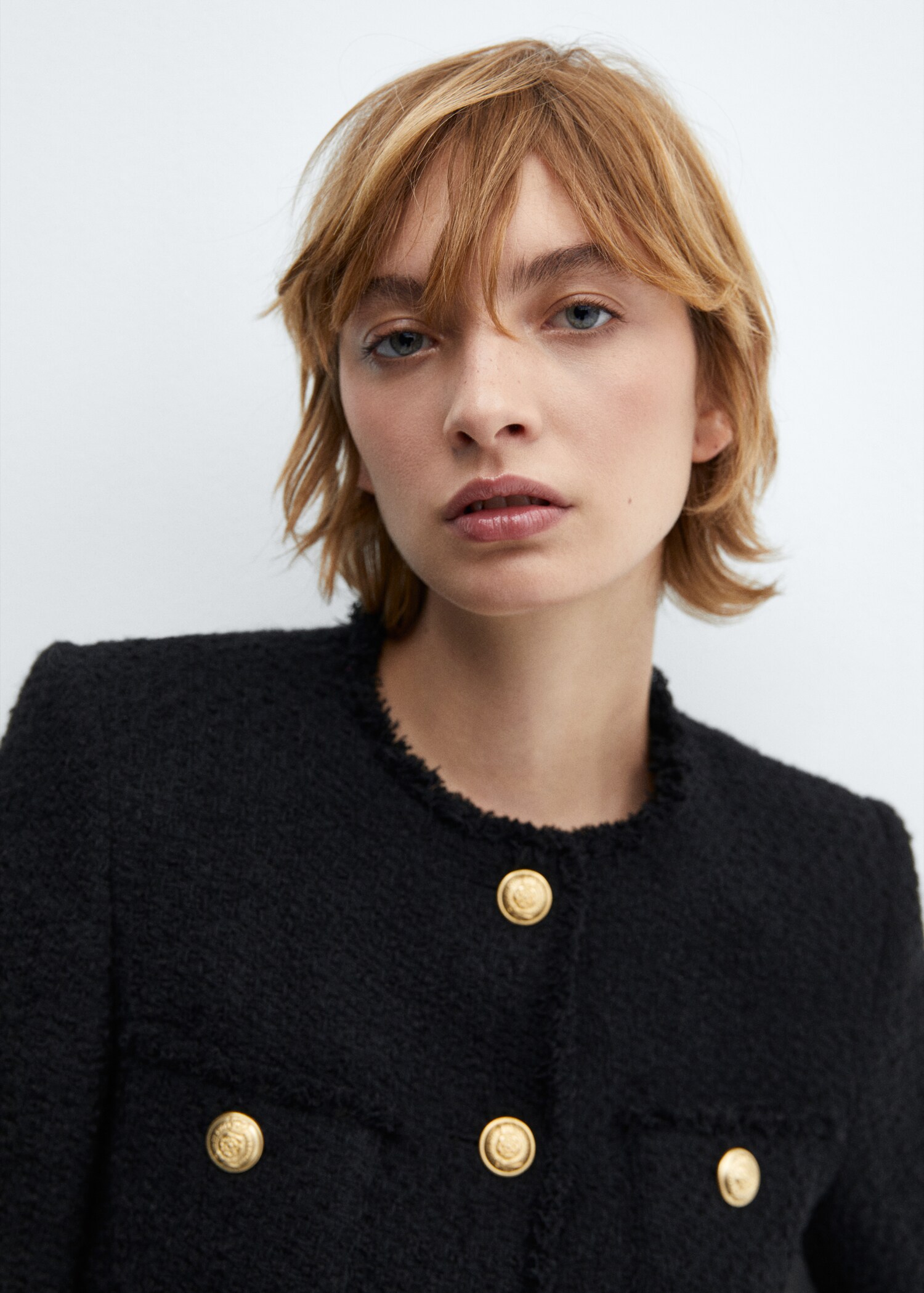 Pocket tweed jacket - Details of the article 1
