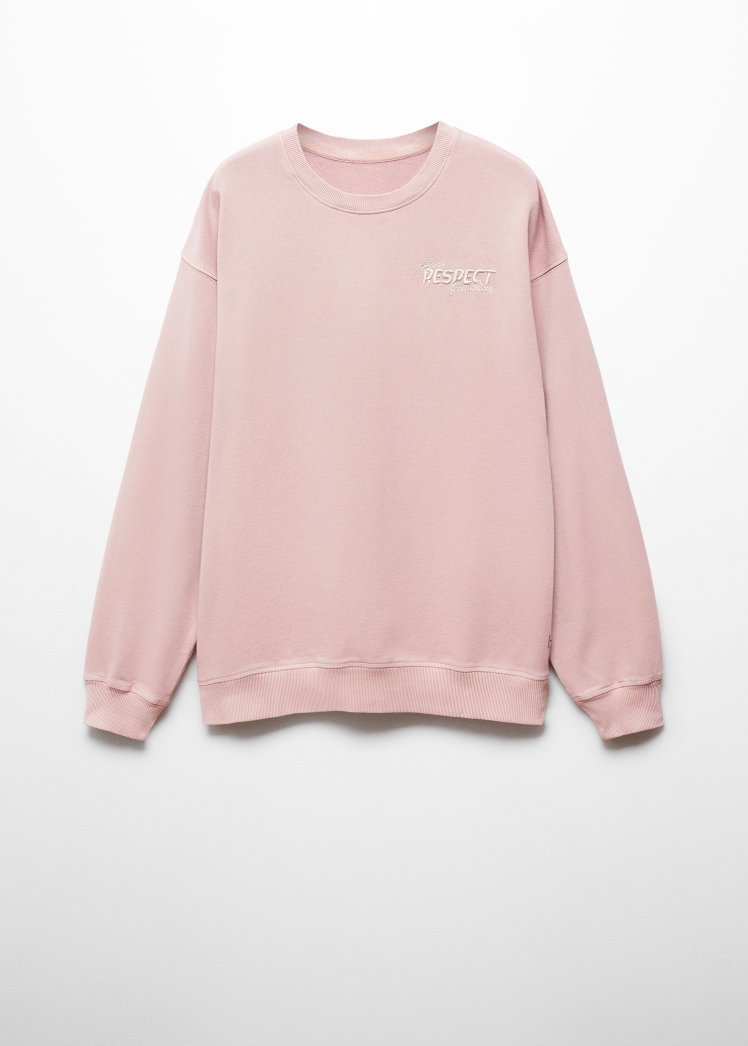 Unisex message sweatshirt - Article without model