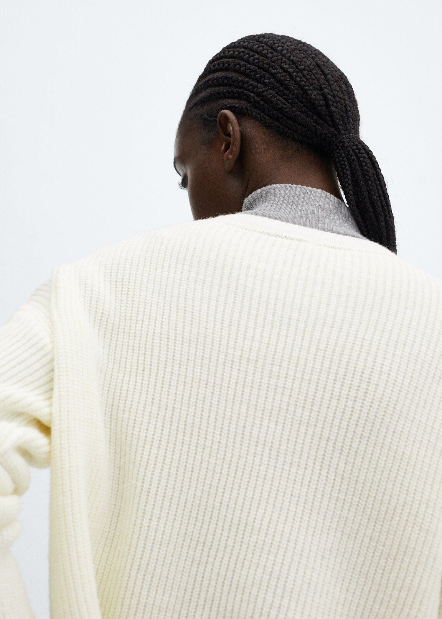 Pull-over maille col rond - Détail de l'article 3
