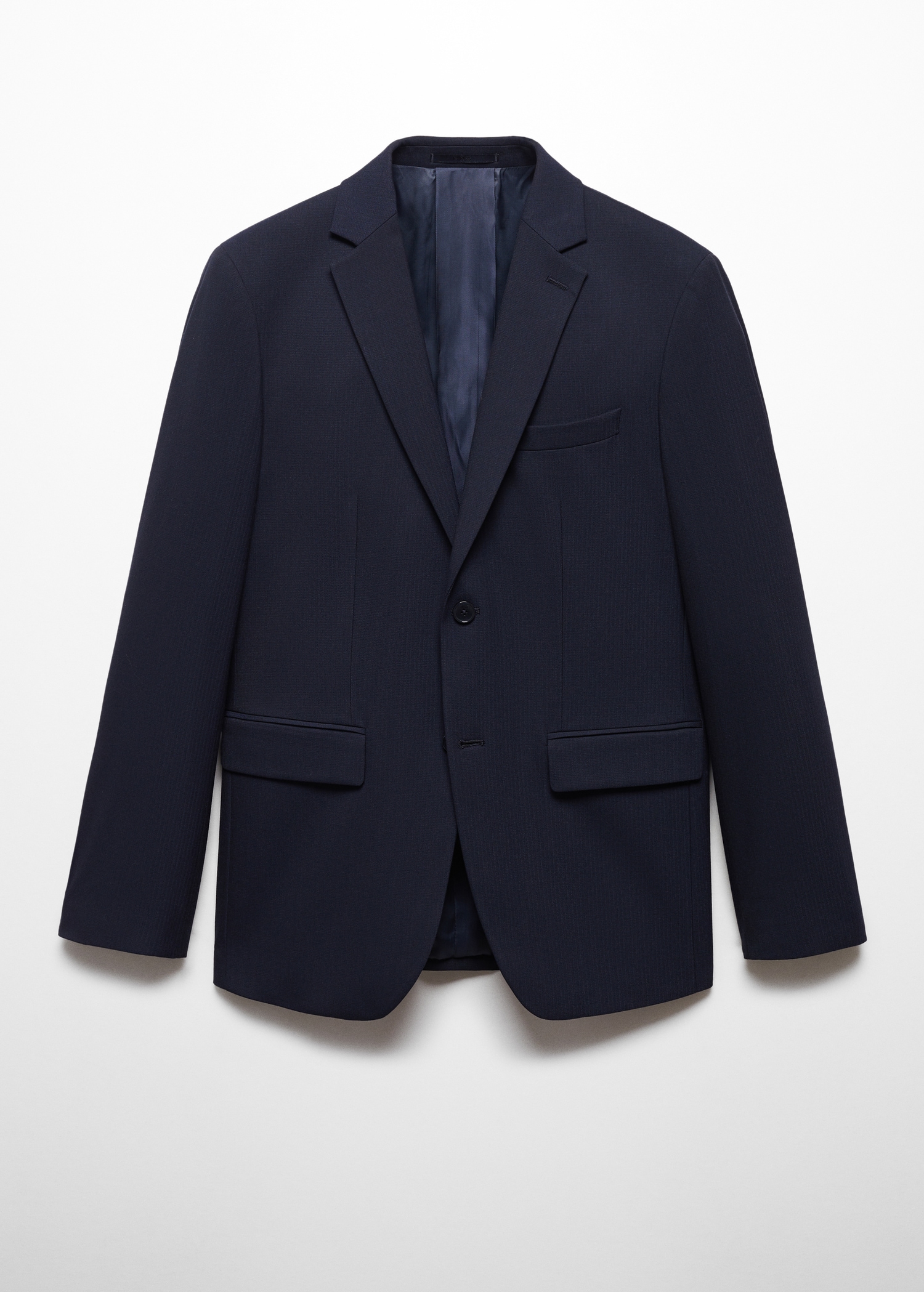 Stretch-fabric slim-fit suit jacket - Article without model