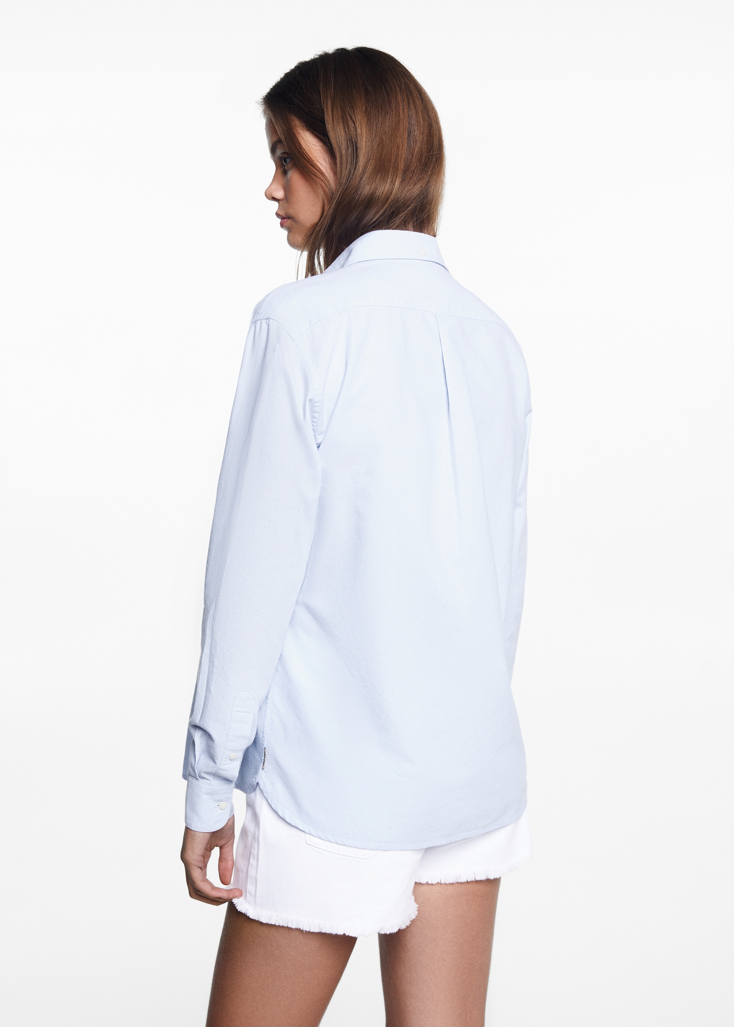Chemise oxford unisexe - Verso de l’article