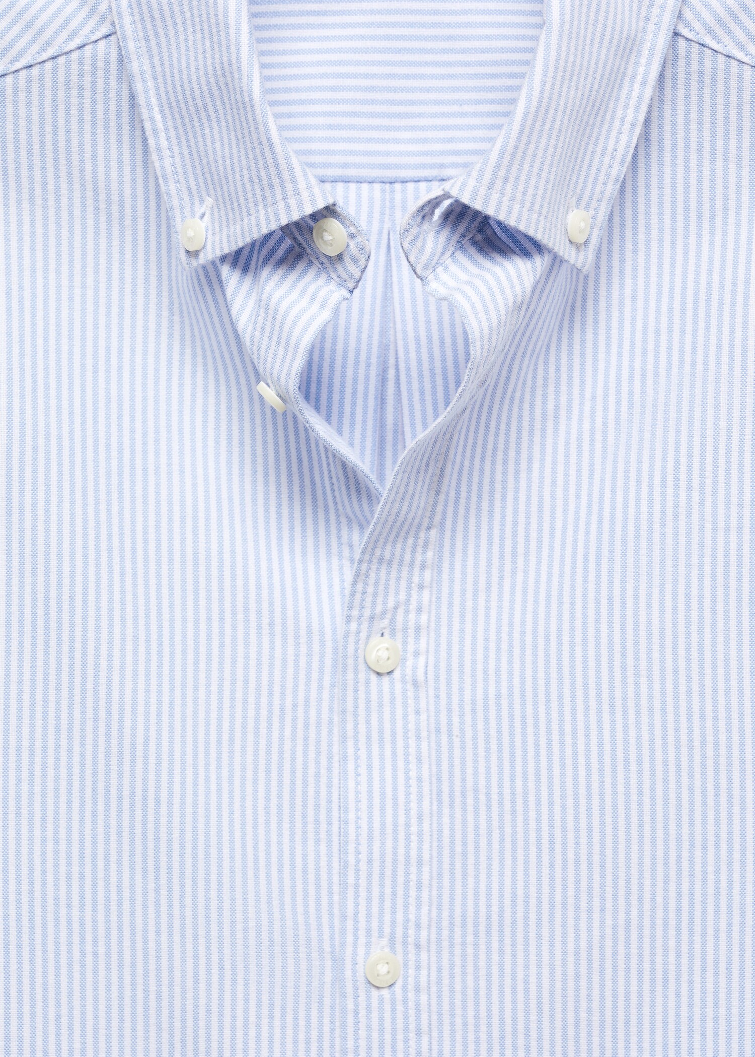 Chemise oxford unisexe - Détail de l'article 8