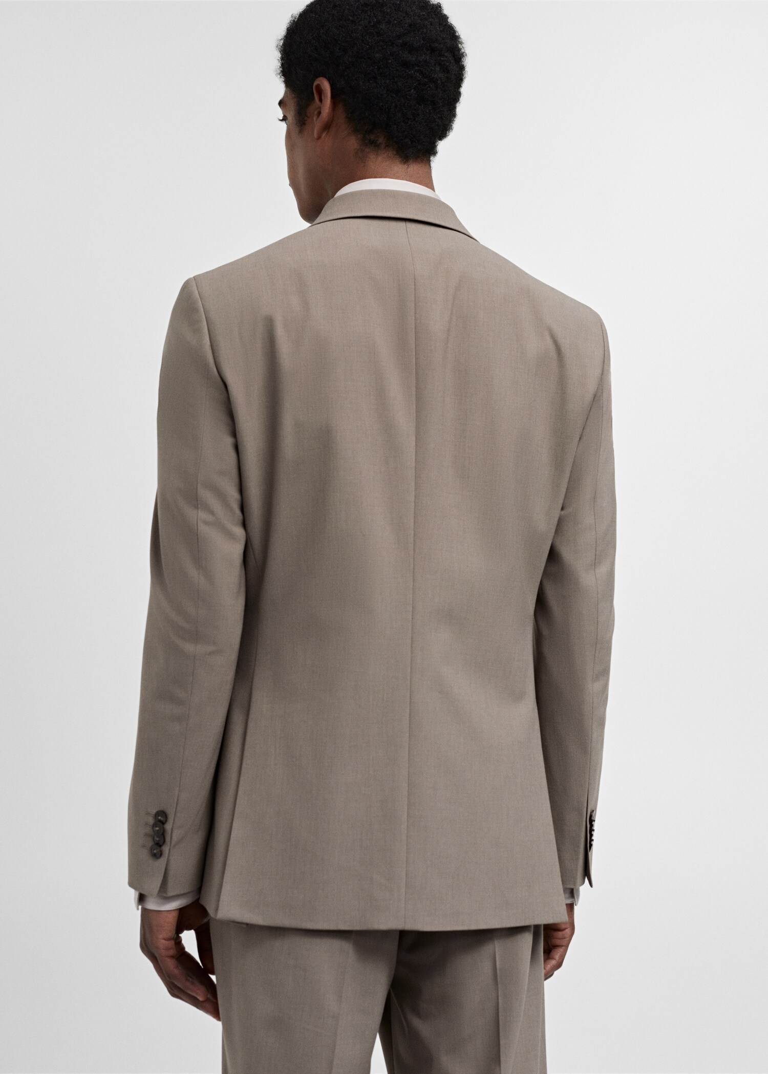 Veste costume laine froide slim-fit - Verso de l’article