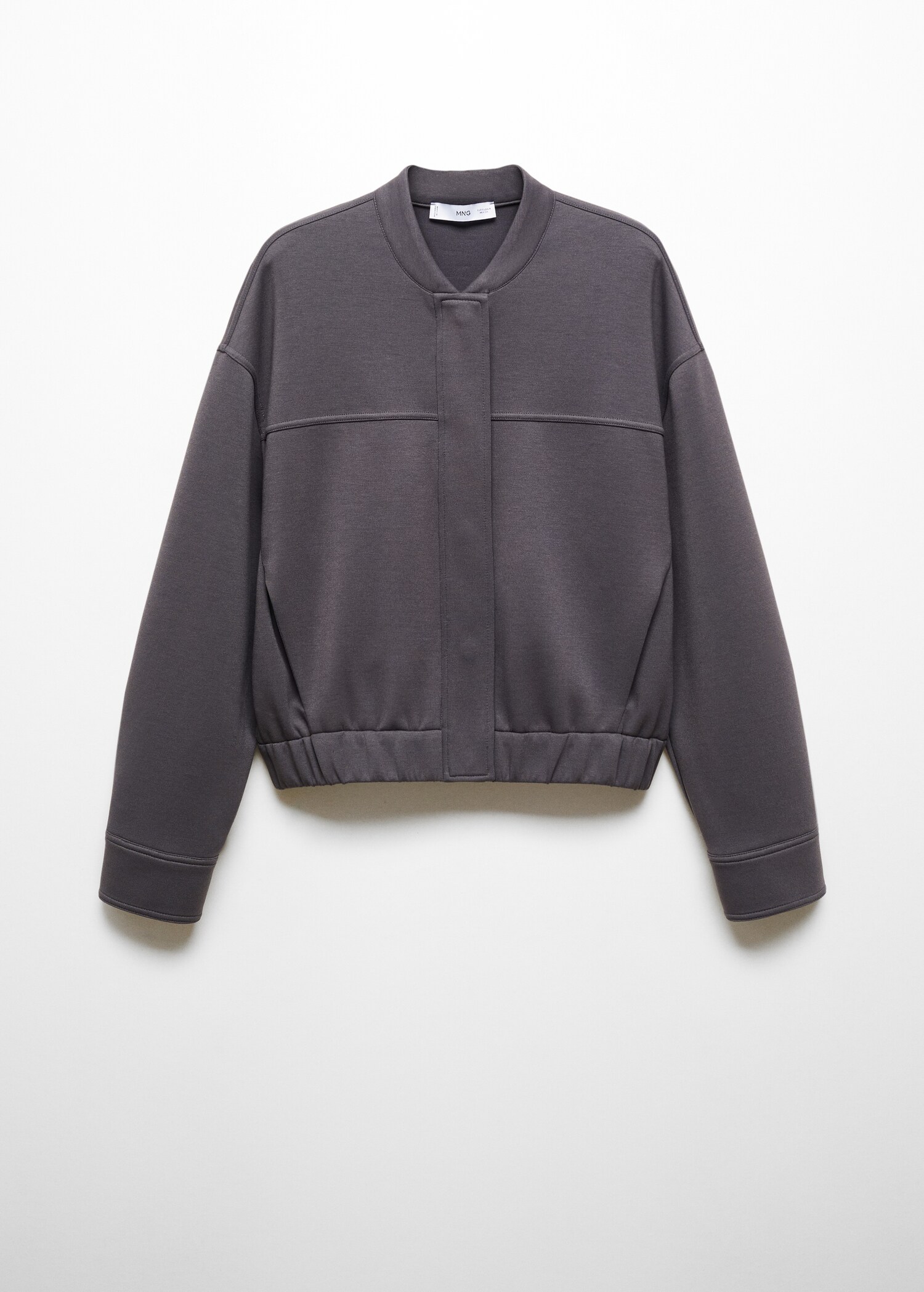 Bomber jacket decorative seams - Article without model