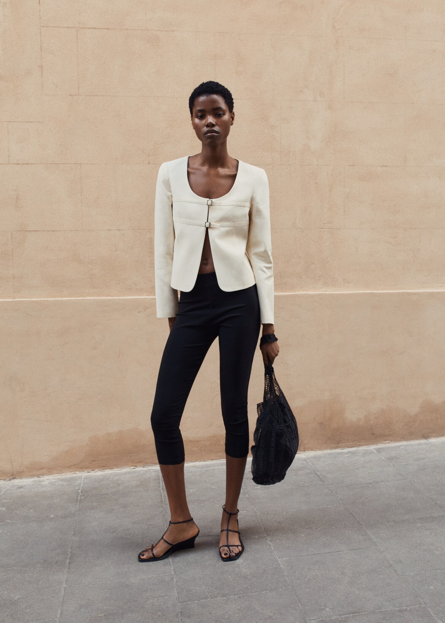 Capri leggings with zipper - Details of the article 6