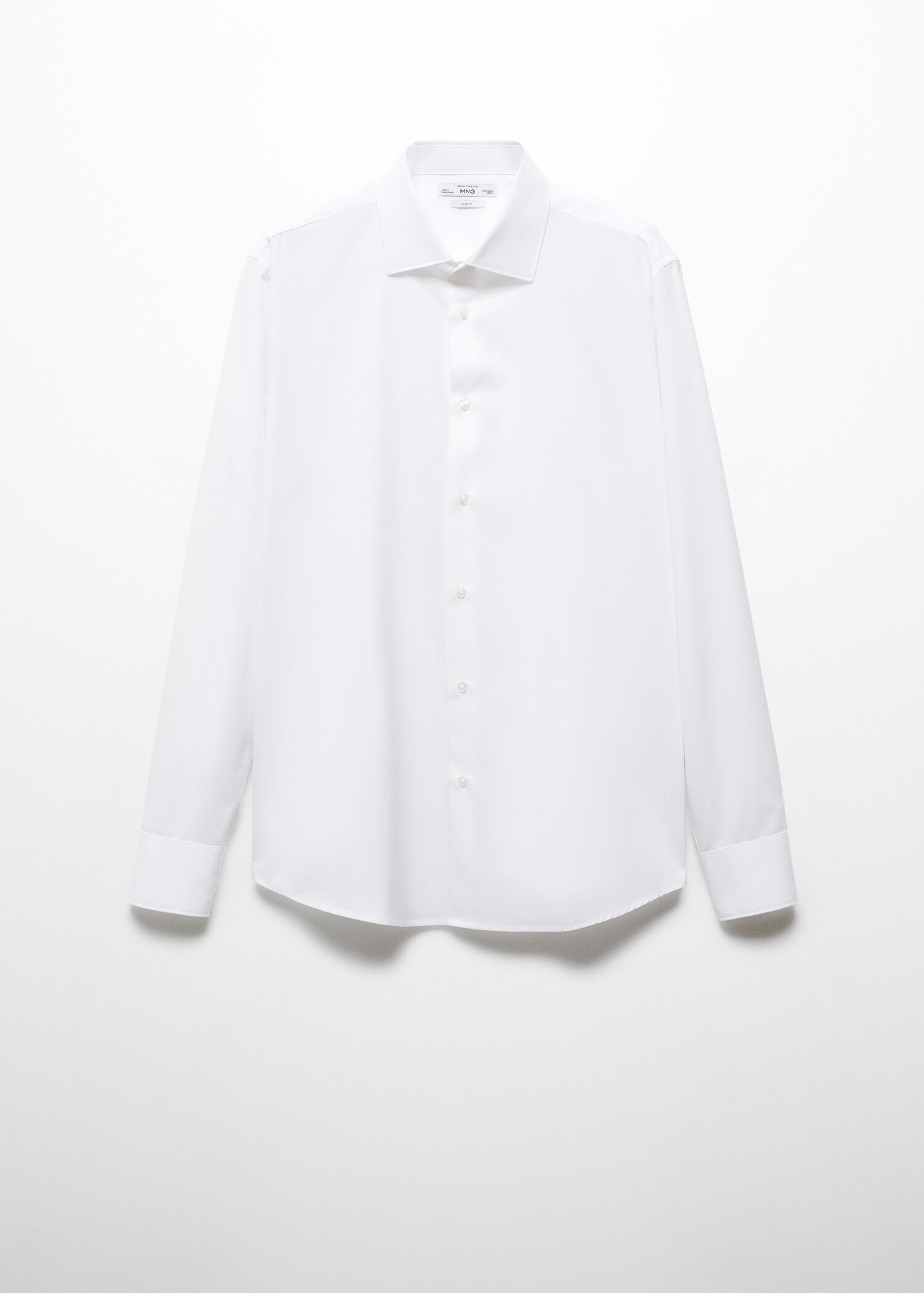 Chemise costume slim-fit popeline coton - Article sans modèle