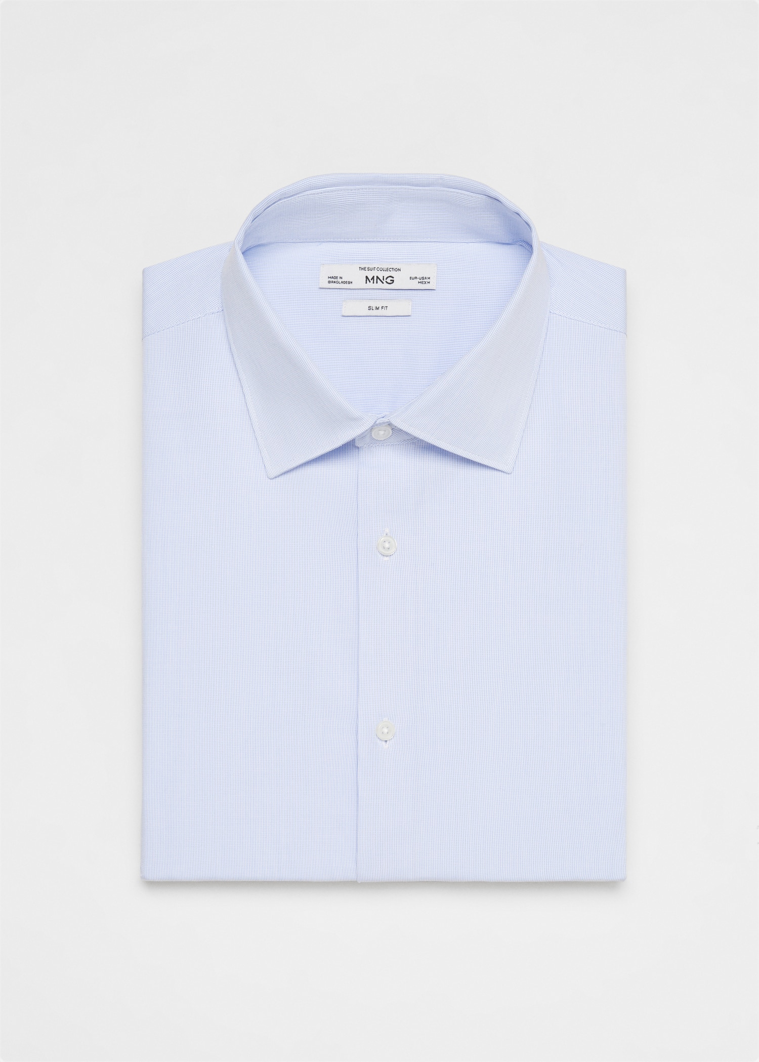 Chemise costume slim-fit popeline coton - Détail de l'article 0