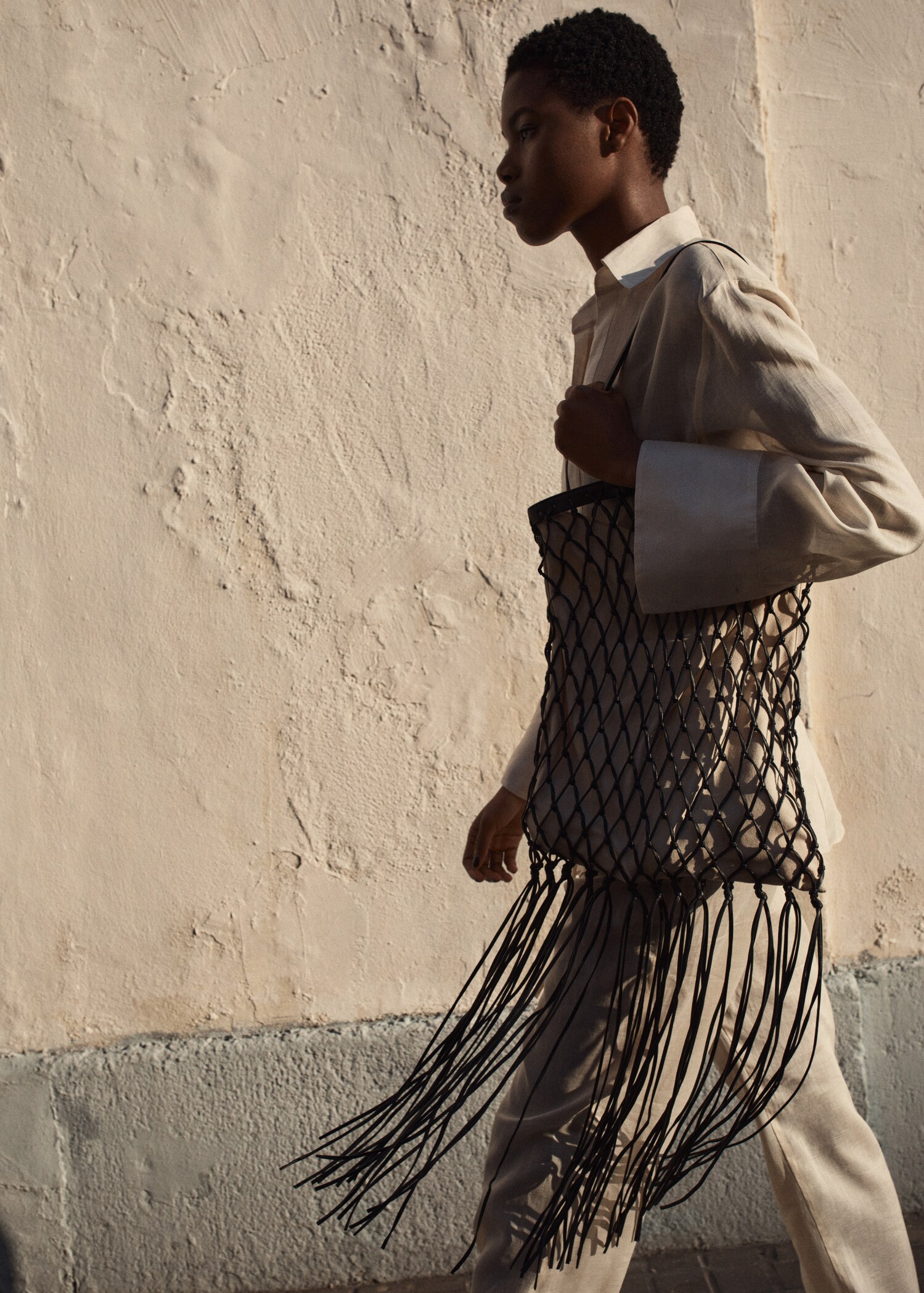 Leather shopper bag - Details of the article 7