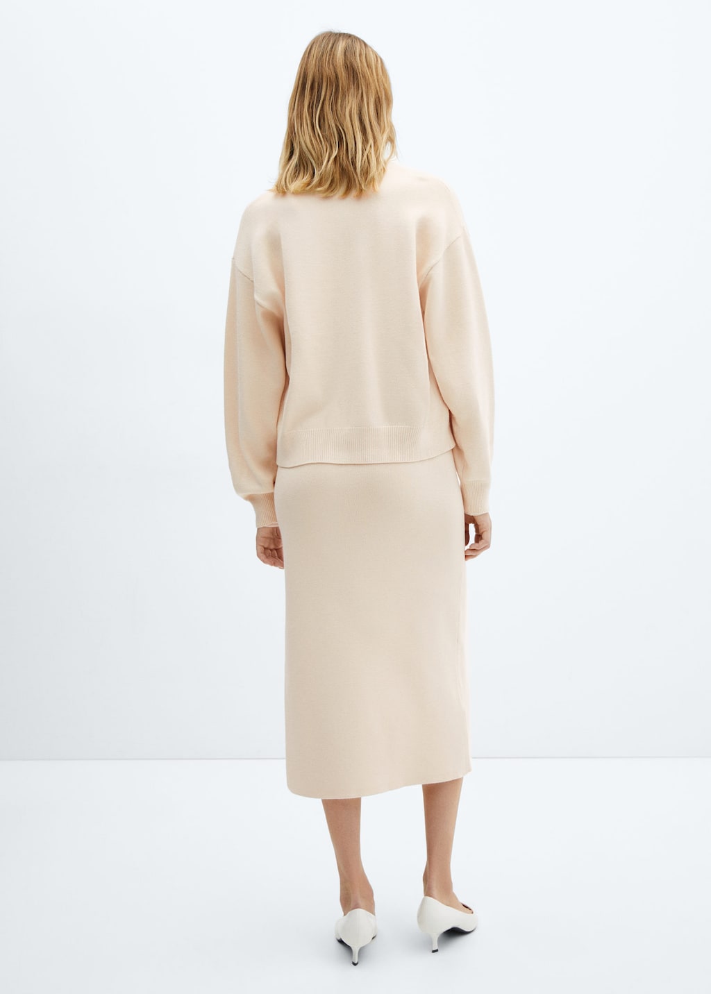 Knitted skirt deals and jumper