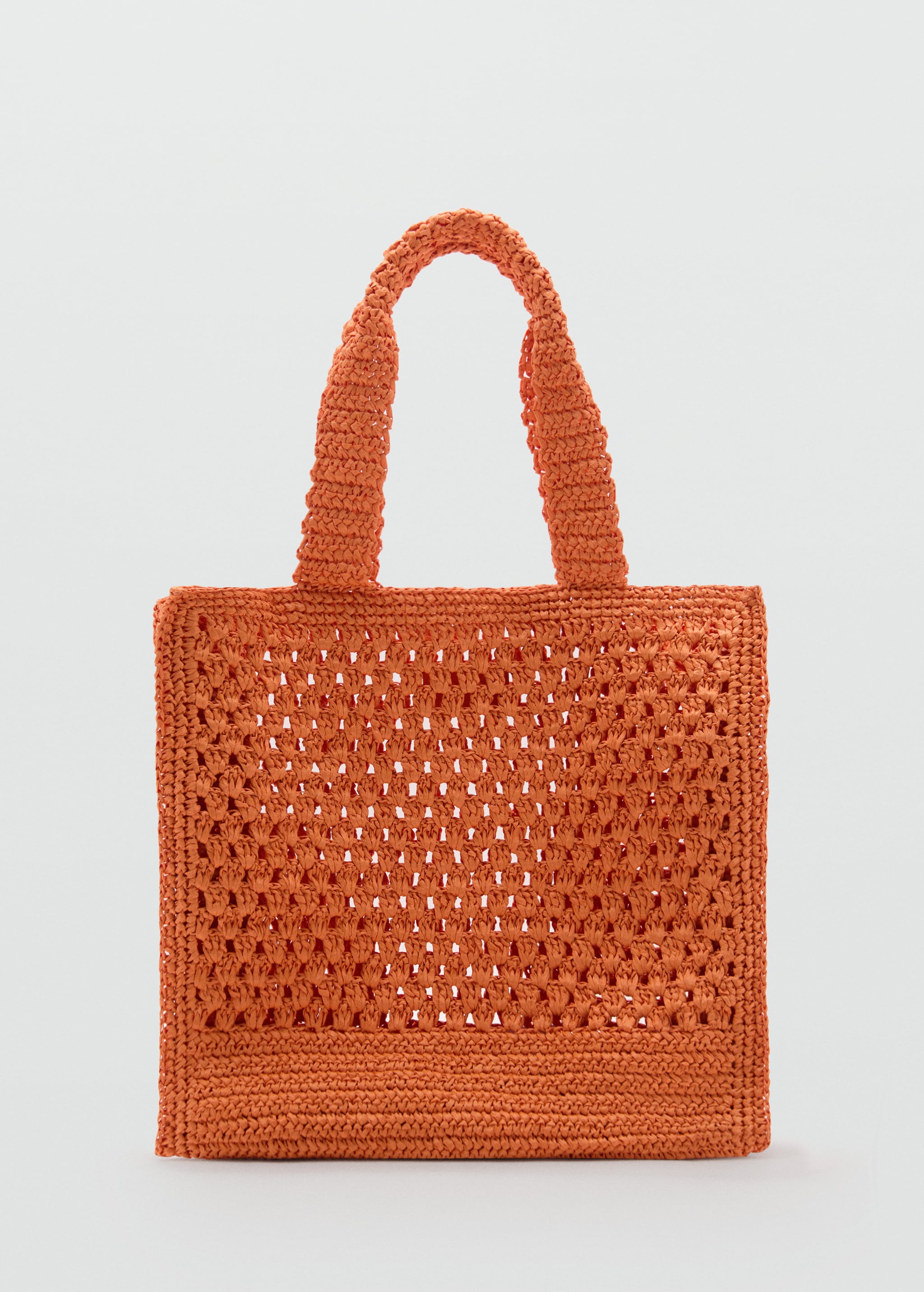Doğal elyaf shopper çanta - Modelsiz ürün