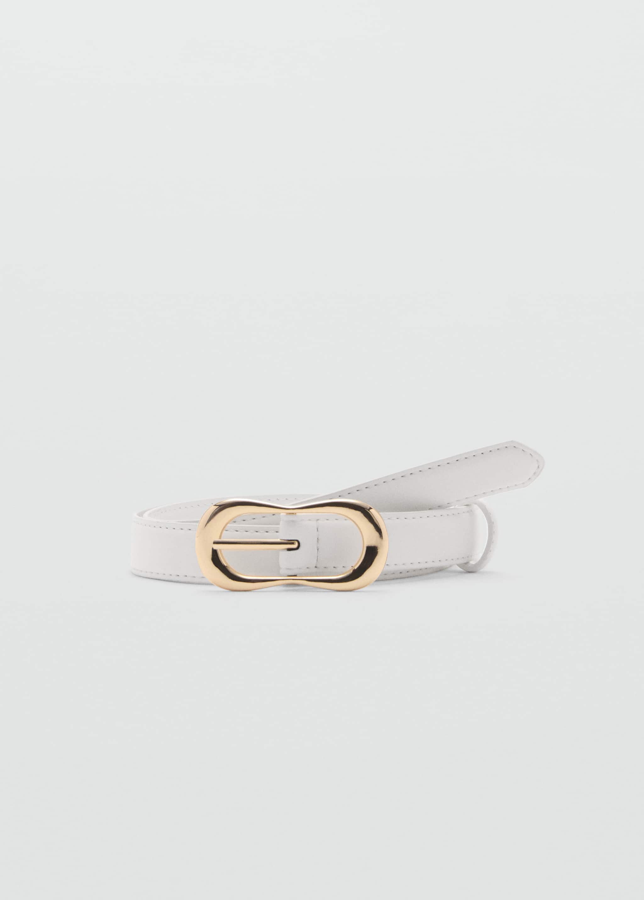 Buckle skinny belt - Article without model