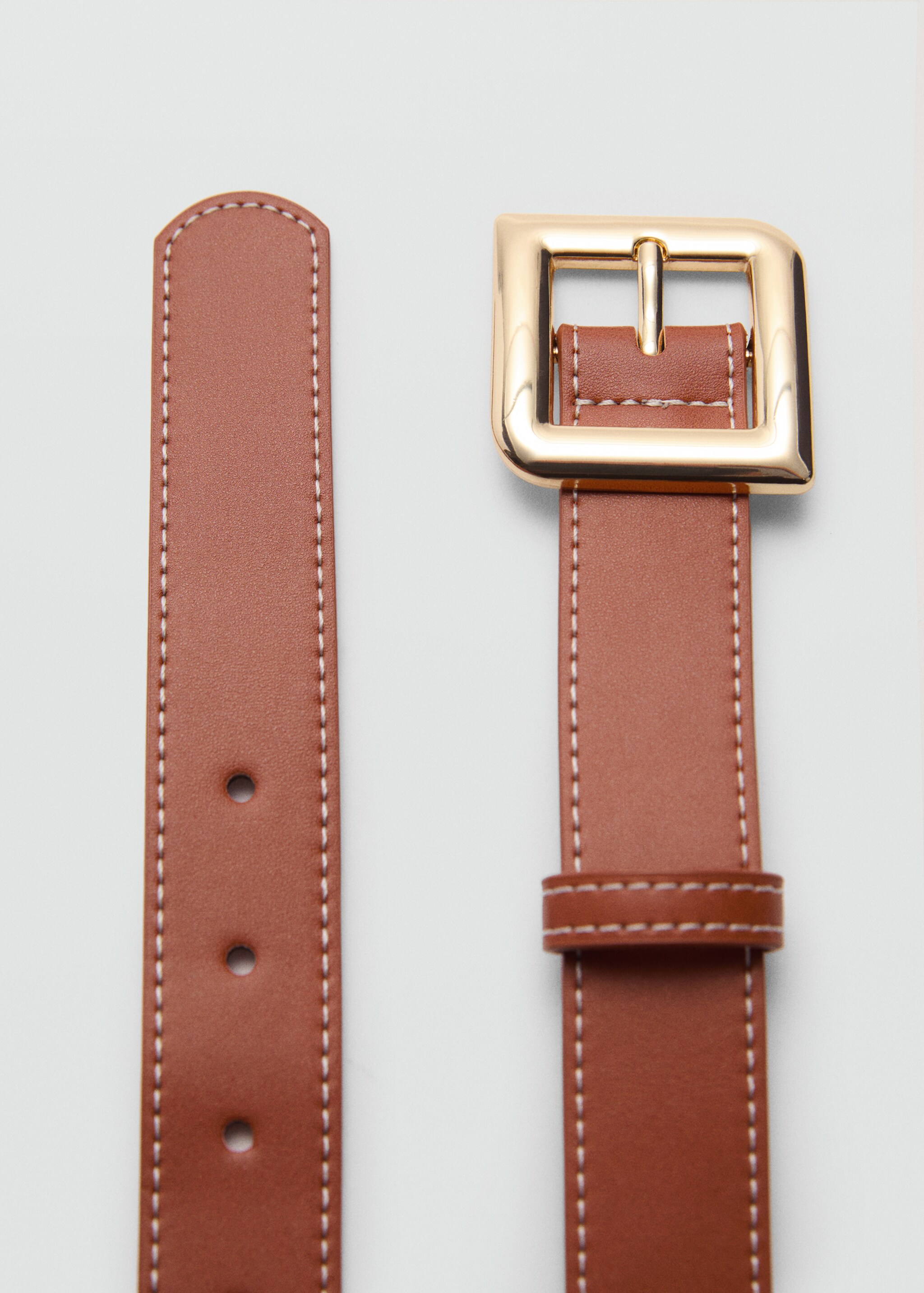 Square buckle belt - Details of the article 1