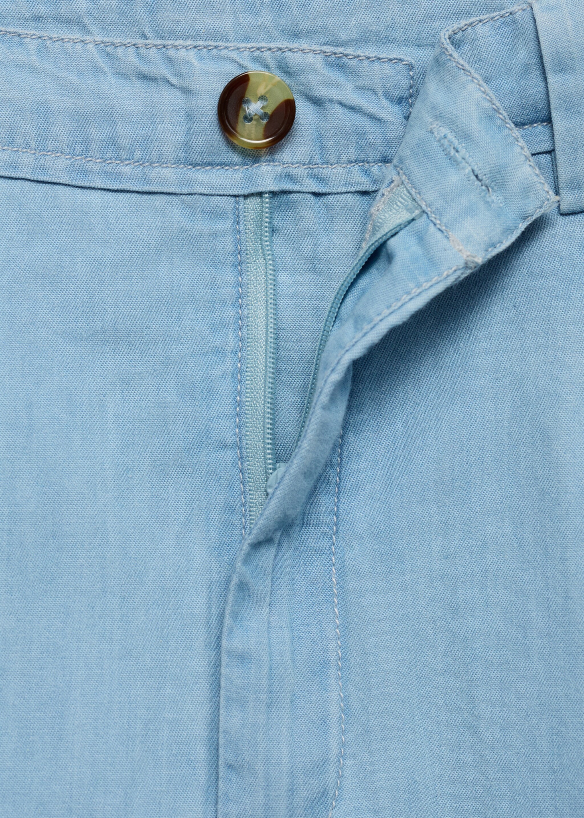 Straight mid-rise shorts - Details of the article 8